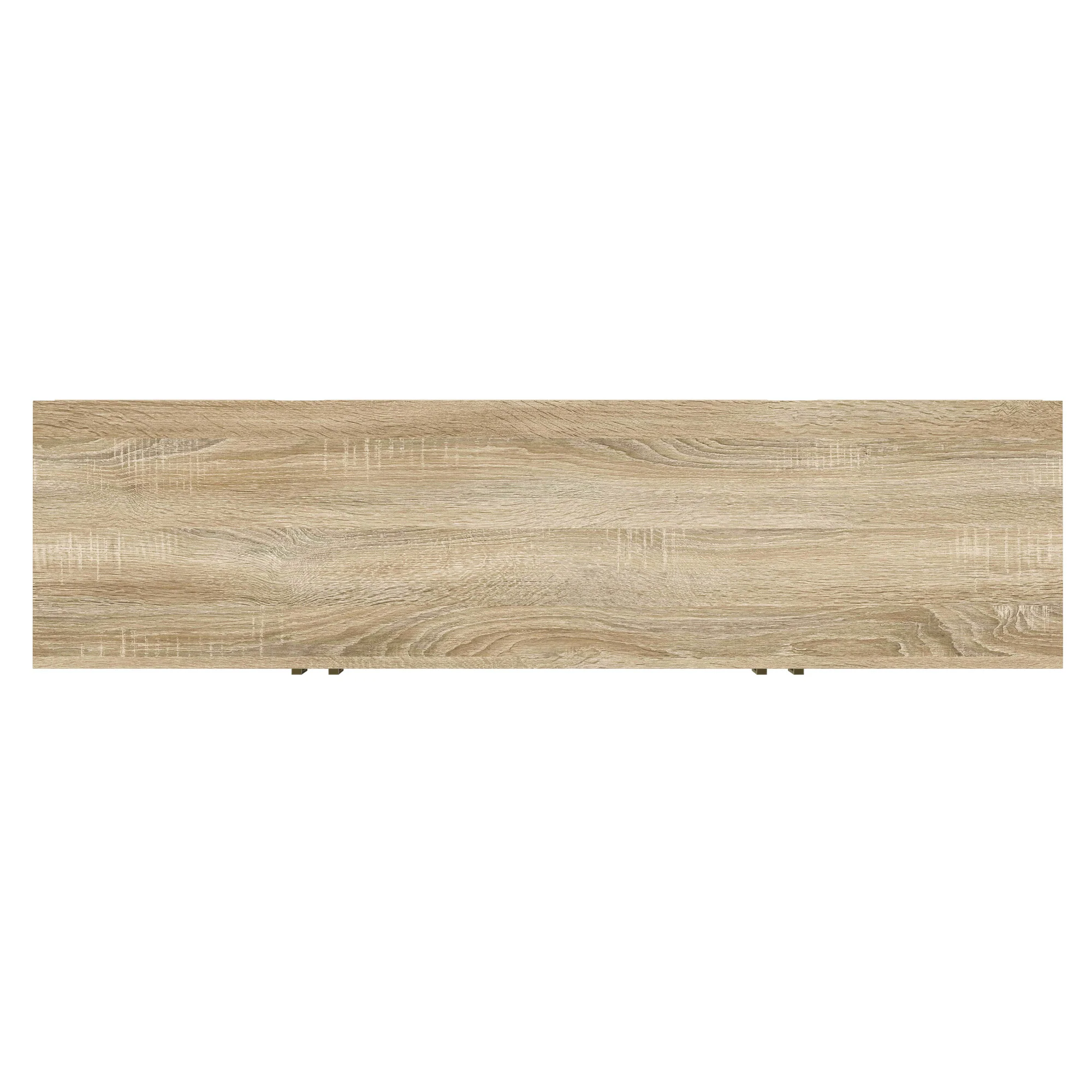 Boho Coastal Linen Design Buffet Sideboard with Shelving Storage - Image 17