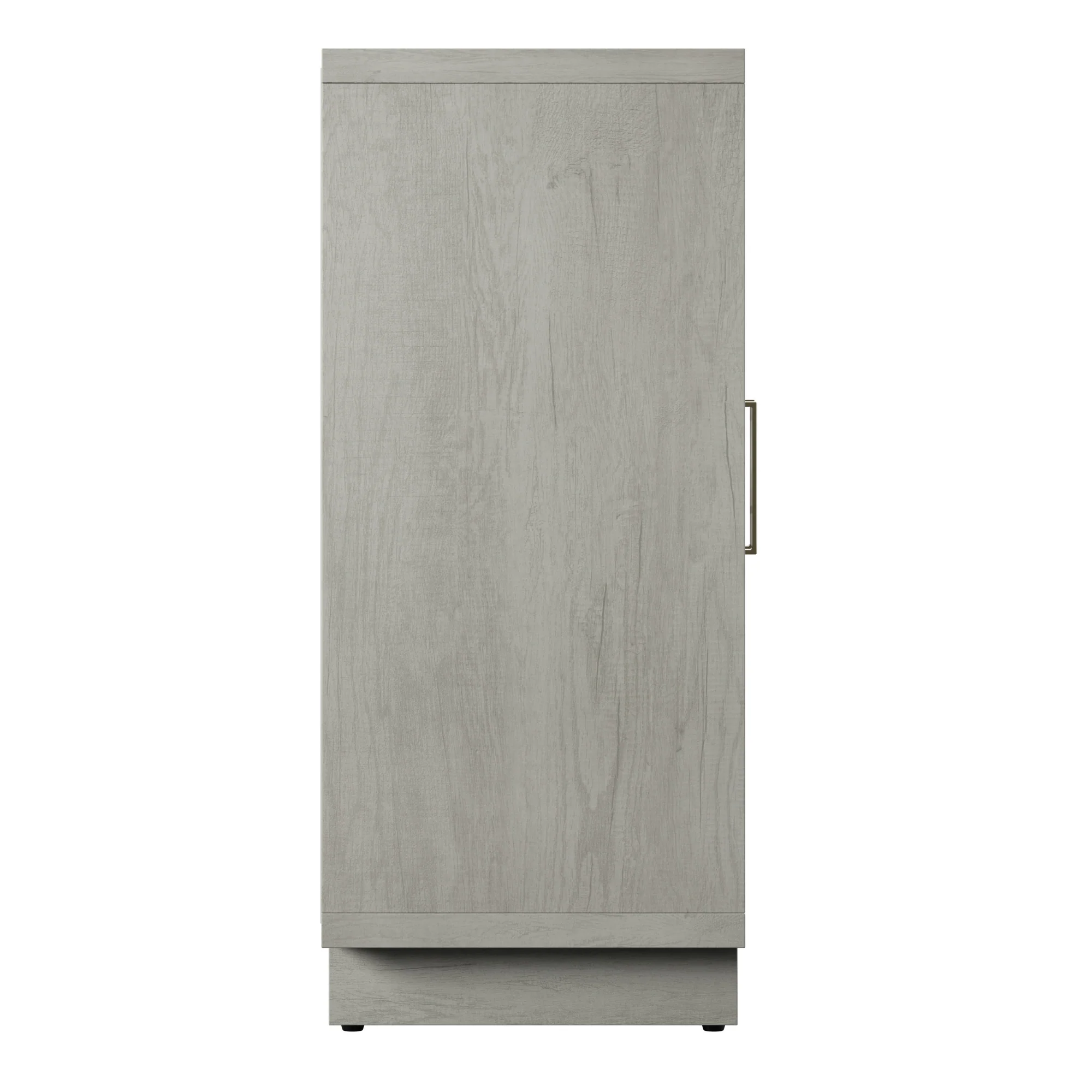 Boho Coastal Linen Design Buffet Sideboard with Shelving Storage - Image 25