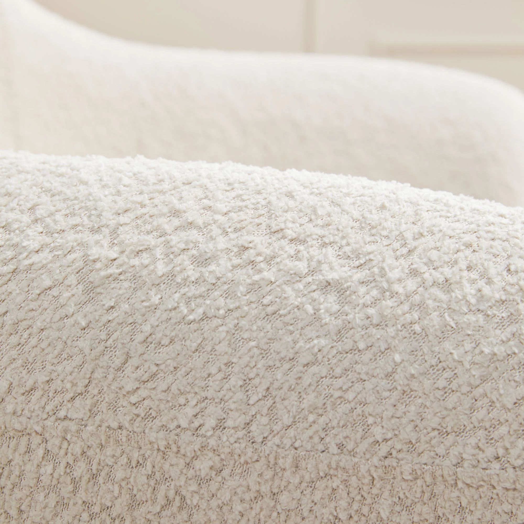 Linley Contemporary Boucle Easy Assembly Upholstered Small Accent Chair - Image 10