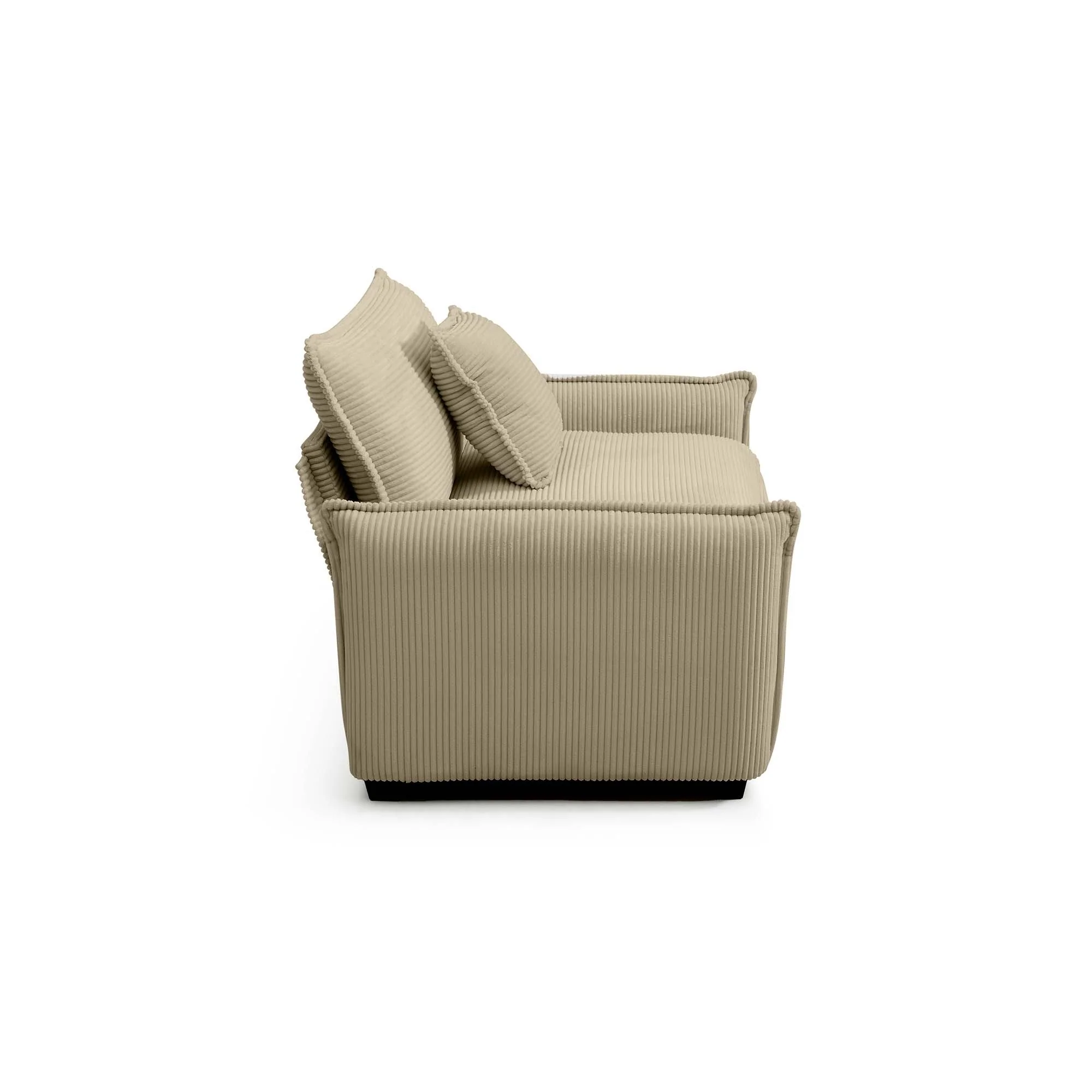 Walker Edison | Corduroy Cloud Deep Seated Accent Sofa Chairs - Image 8