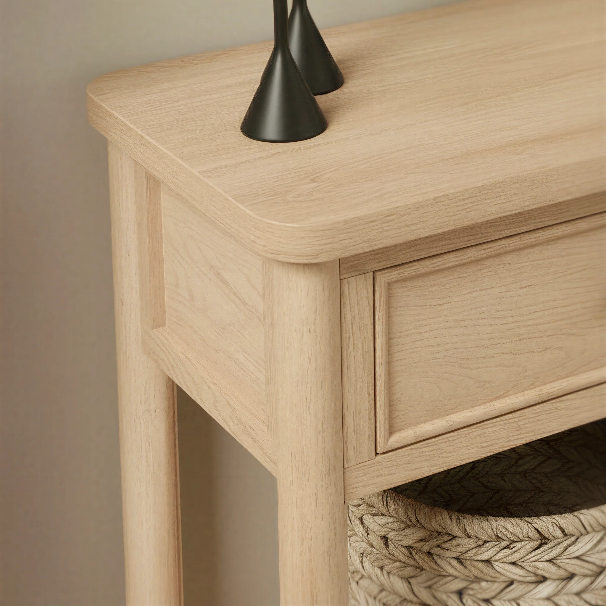 Diedra Modern Entry Table with Drawer Storage - Image 8