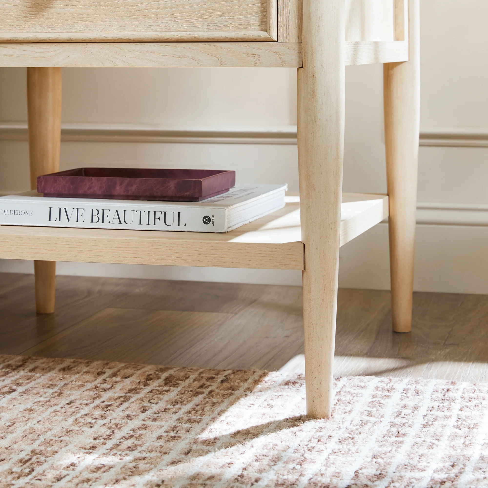 Diedra Modern Side Table & Nighstand with Drawers - Image 16