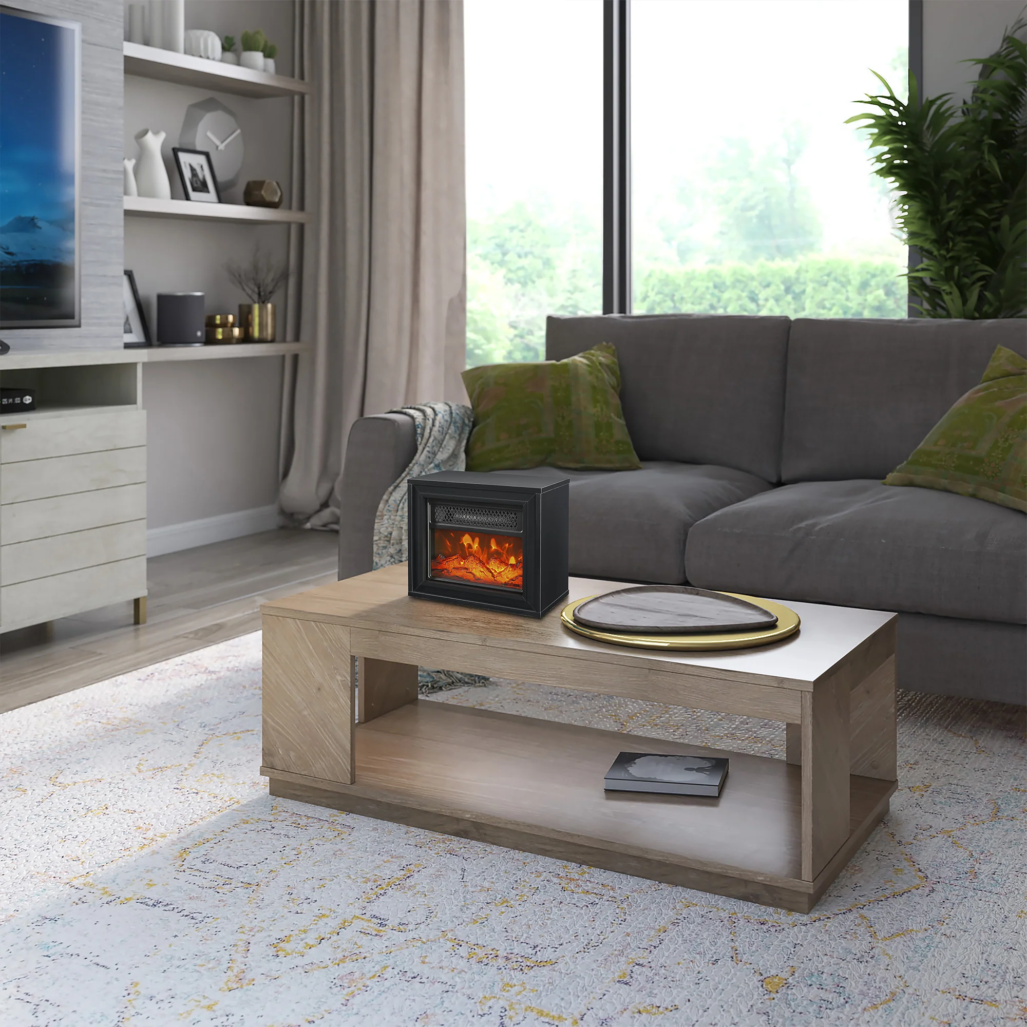 duraflame® Electric Fireplace Portable Space Heater - Image 9