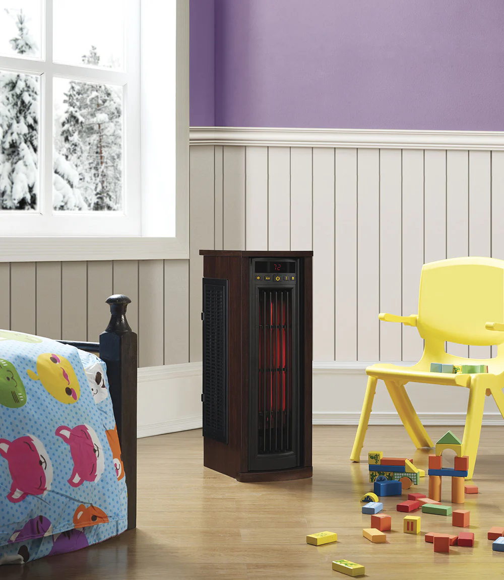duraflame® Electric Infrared Oscillating Tower Space Heater - Image 11