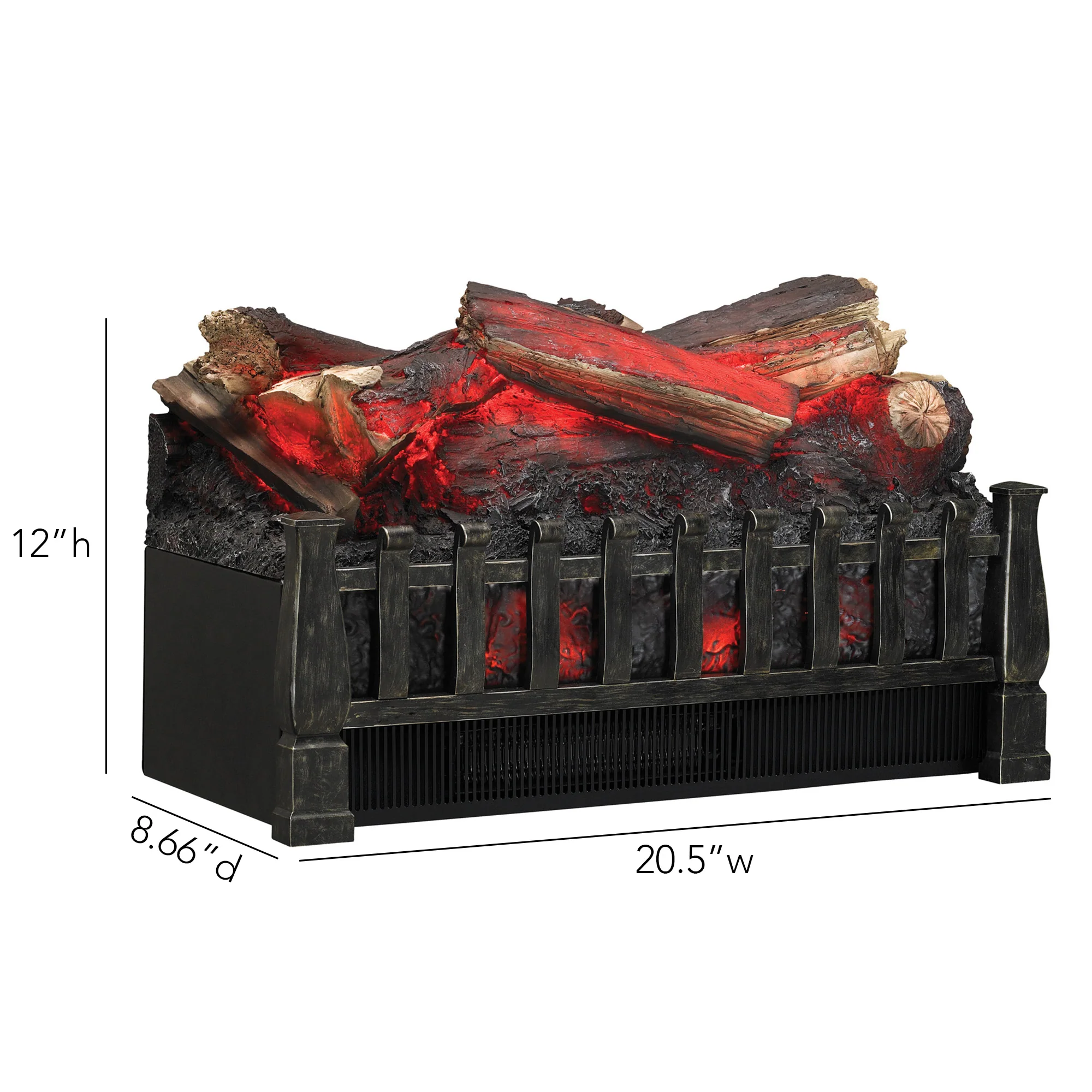 duraflame® Electric Log Set Heater with Remote Control - Image 6