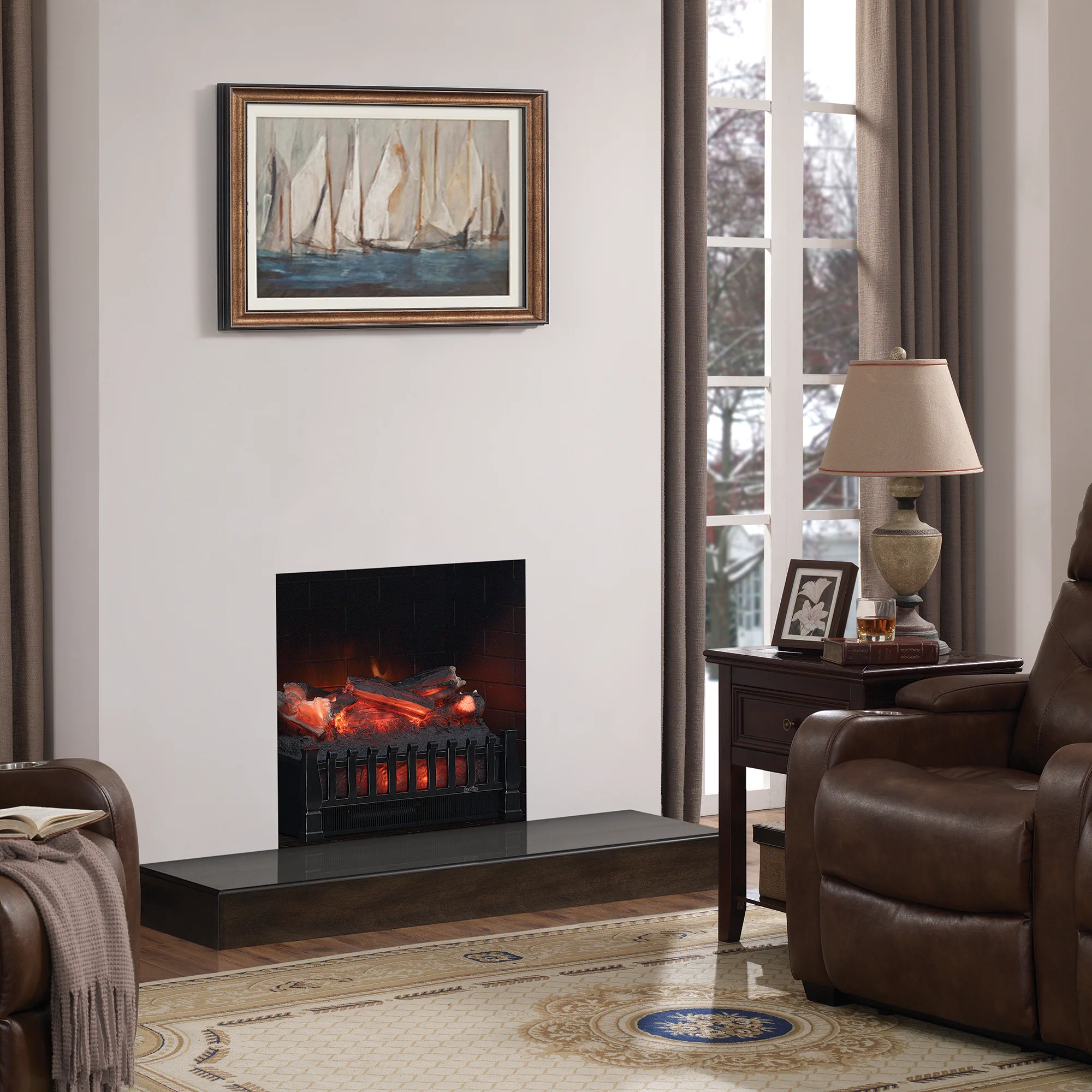 duraflame® Electric Log Set Heater with Remote Control - Image 8