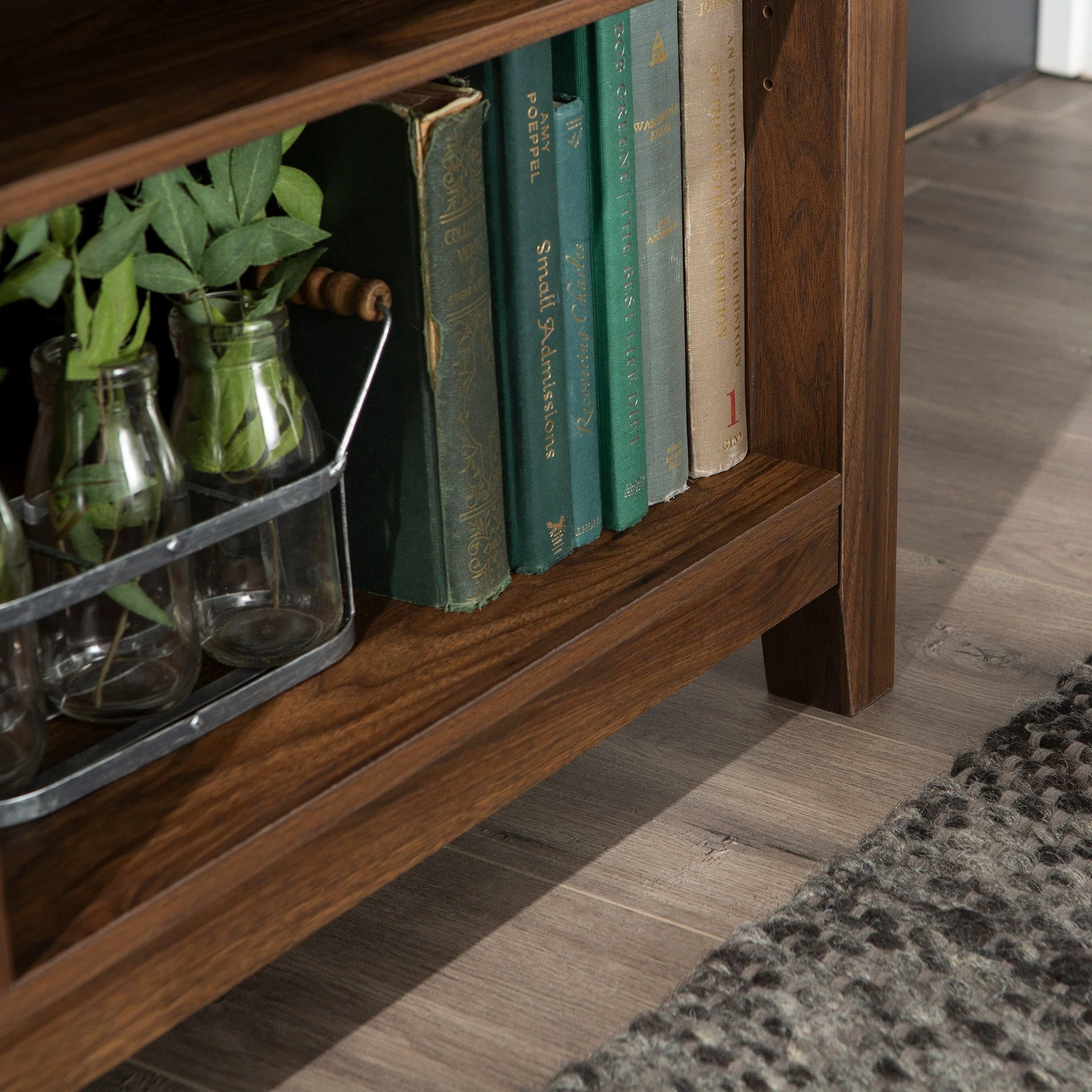 Essential 70" Rustic Wood TV Stand - Image 11
