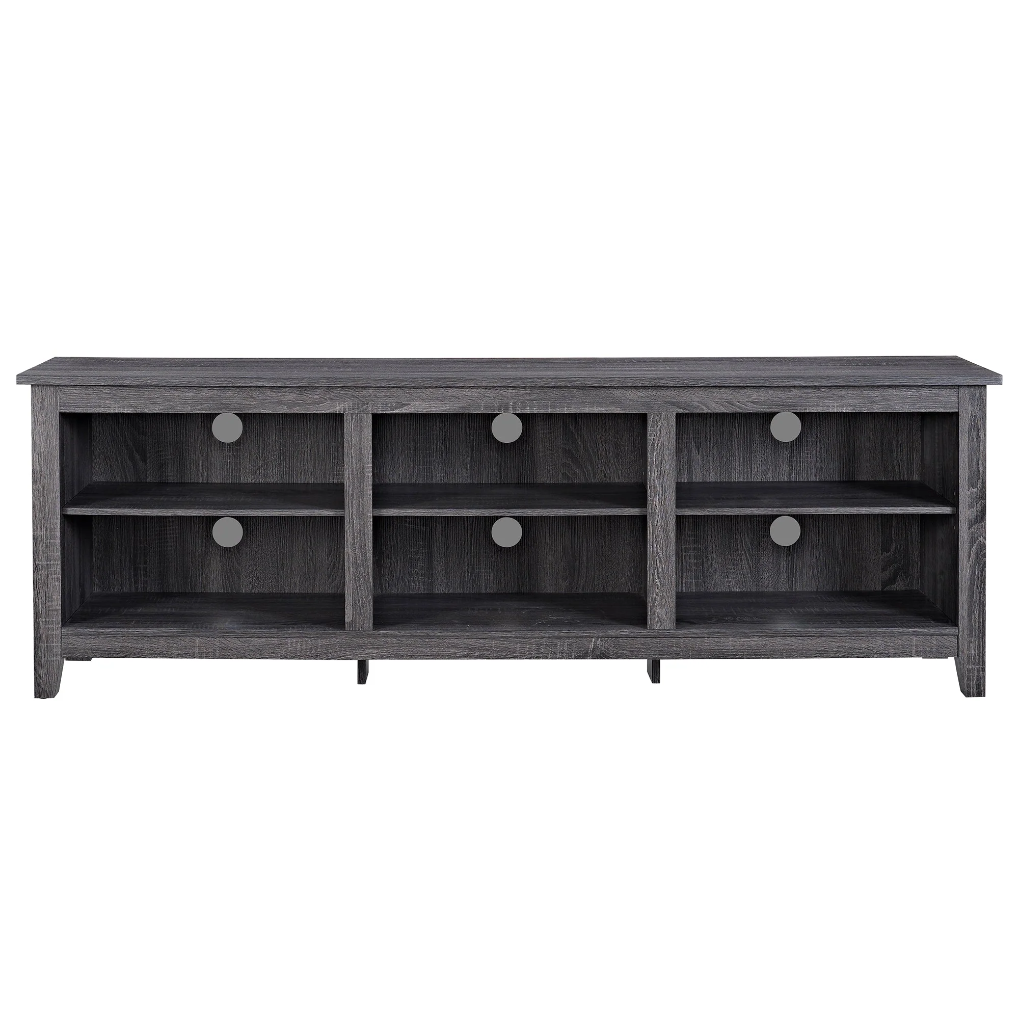 Essential 70" Rustic Wood TV Stand - Image 6