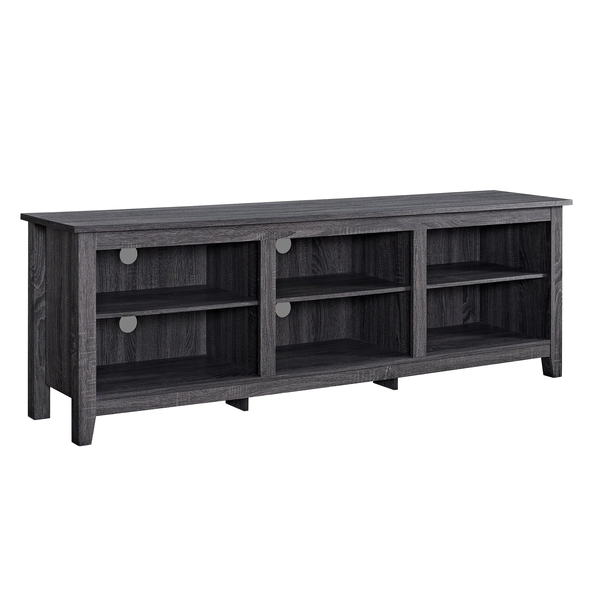 Essential 70" Rustic Wood TV Stand - Image 7