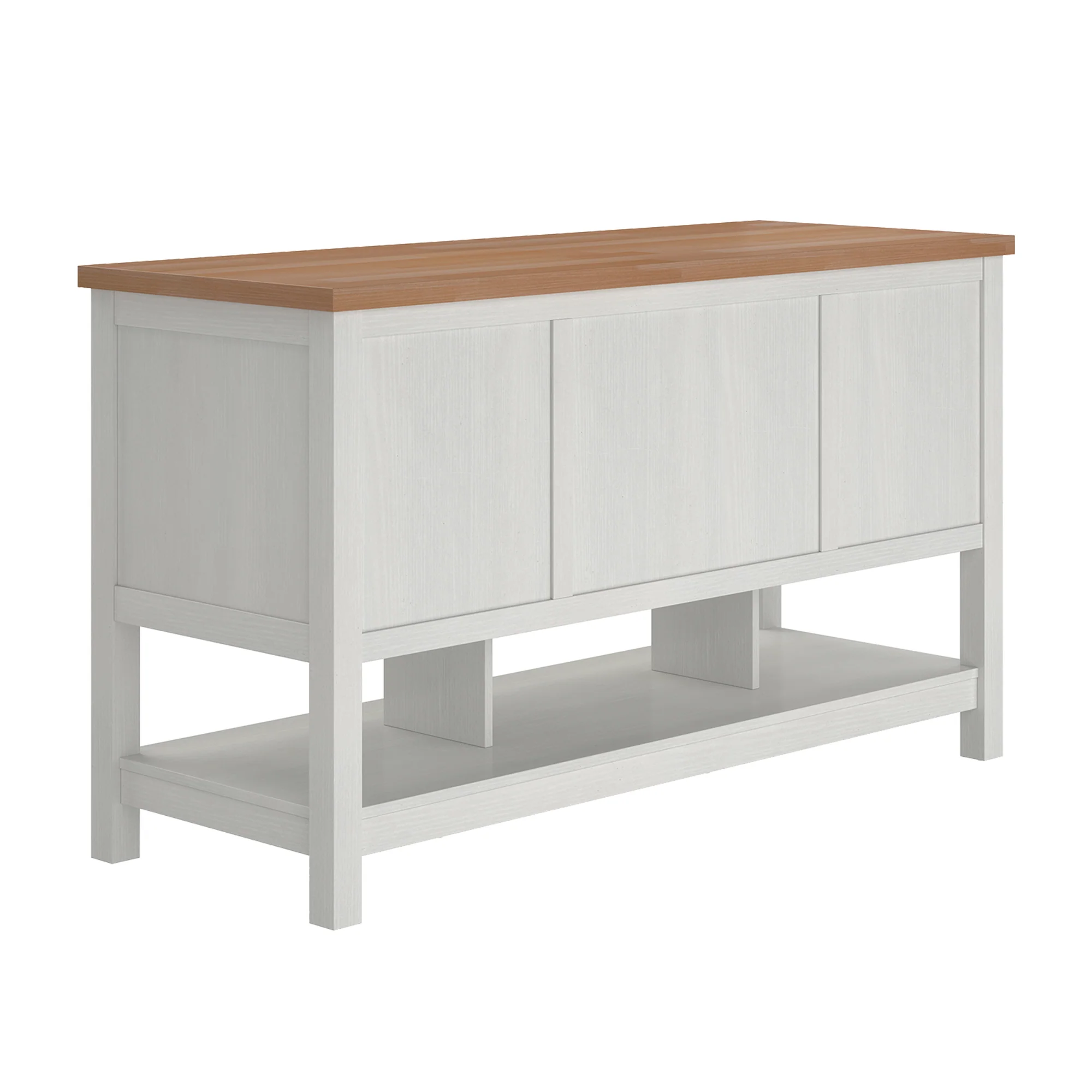 Everlee Free-Standing 52" Kitchen Island with 6 Drawer Storage - Image 9