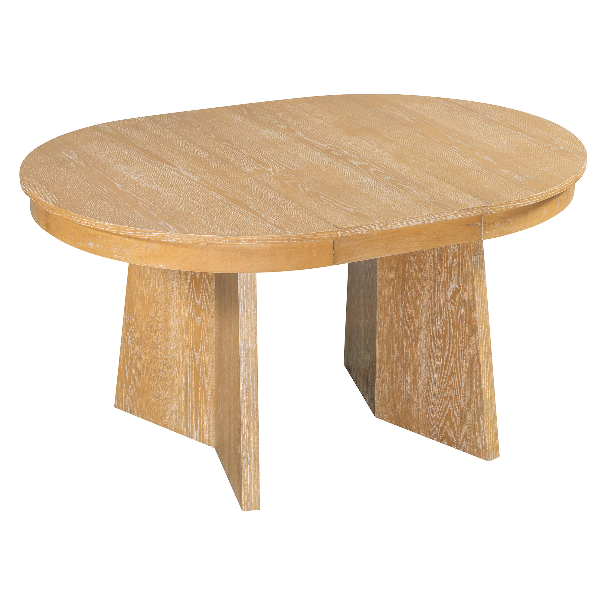 Walker Edison | Extendable 5-Piece Round Dining Table Set for 4 - Image 12