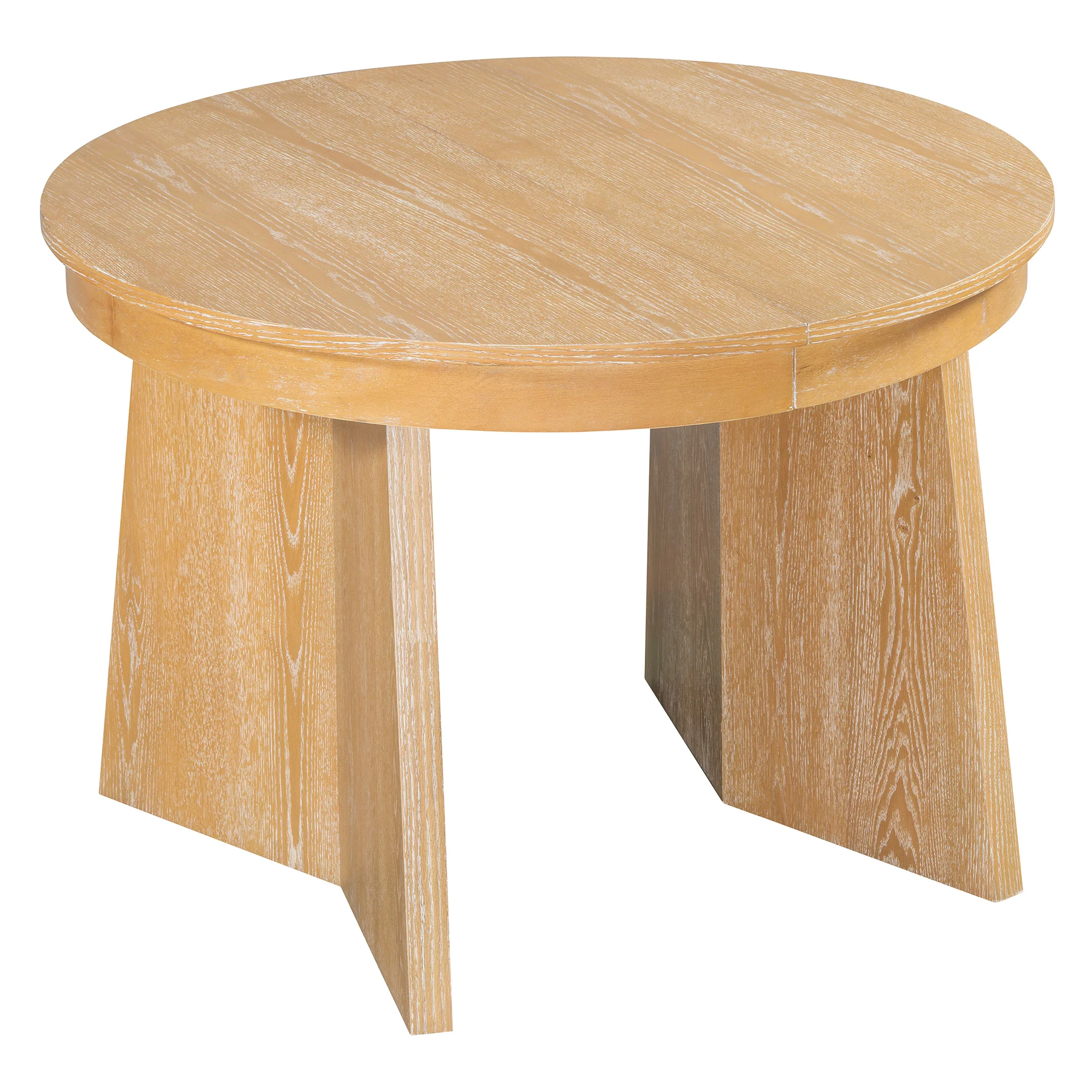 Walker Edison | Extendable 5-Piece Round Dining Table Set for 4 - Image 15