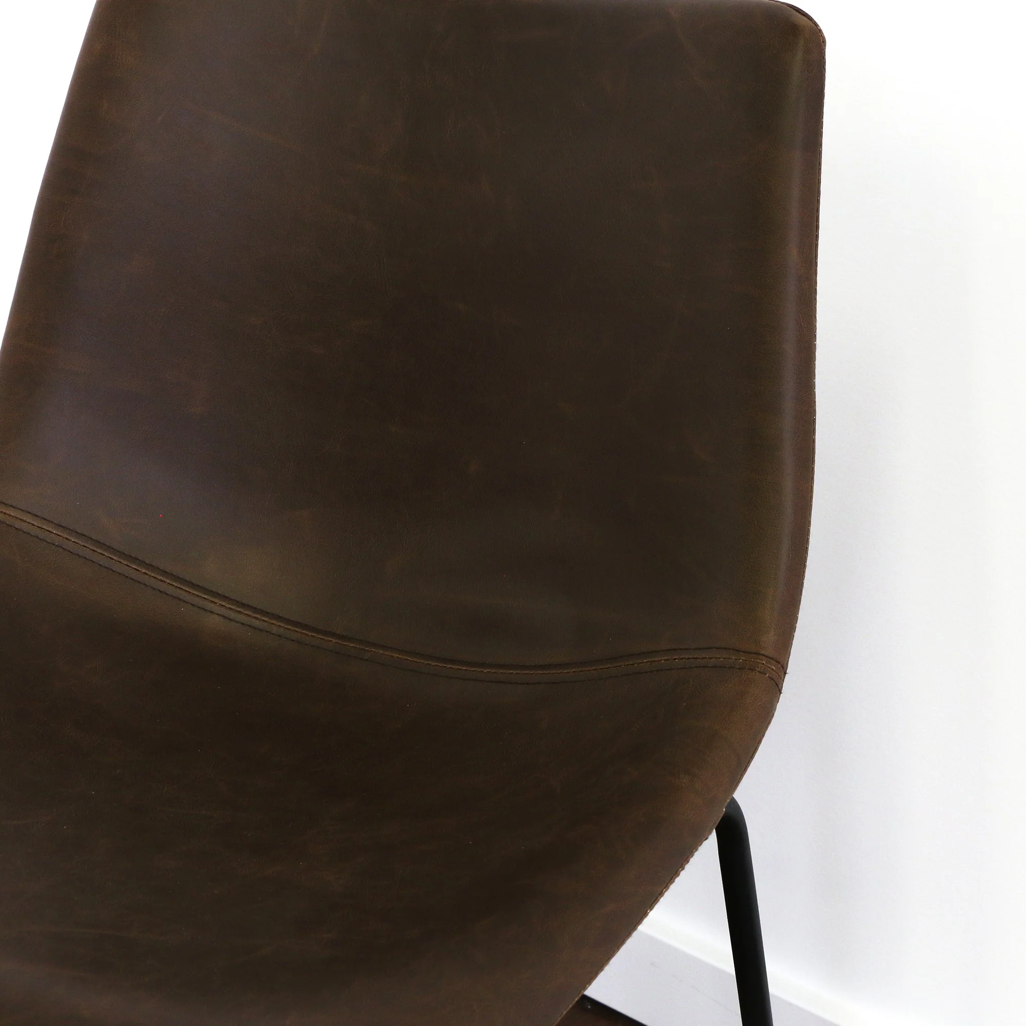 Faux Leather Counter Stools Set of 2 - Image 22