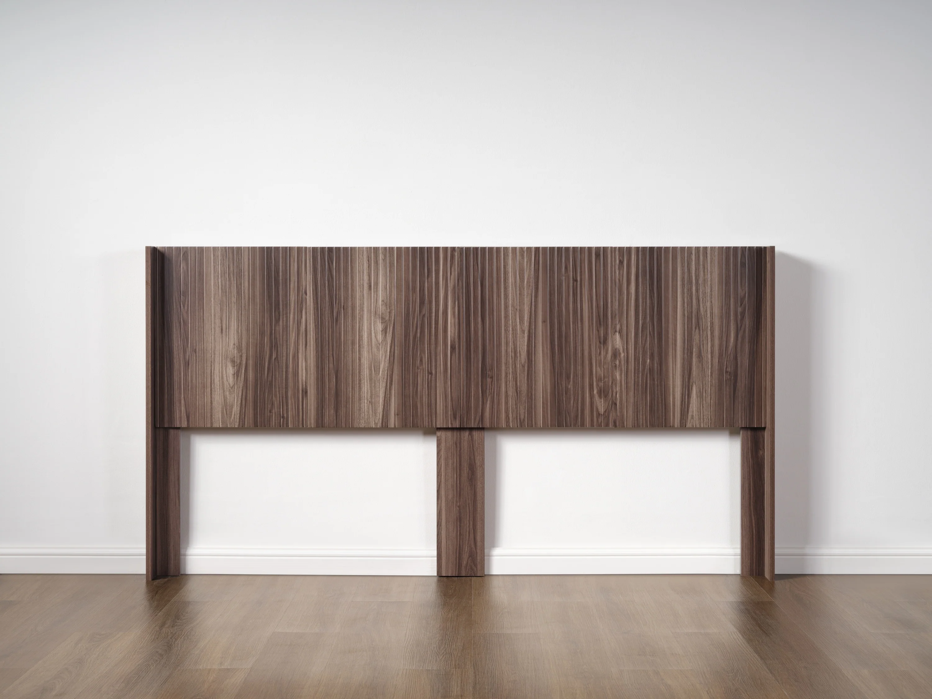 Walker Edison | Fluted Design Modern Farmhouse King Headboard Only - Image 12
