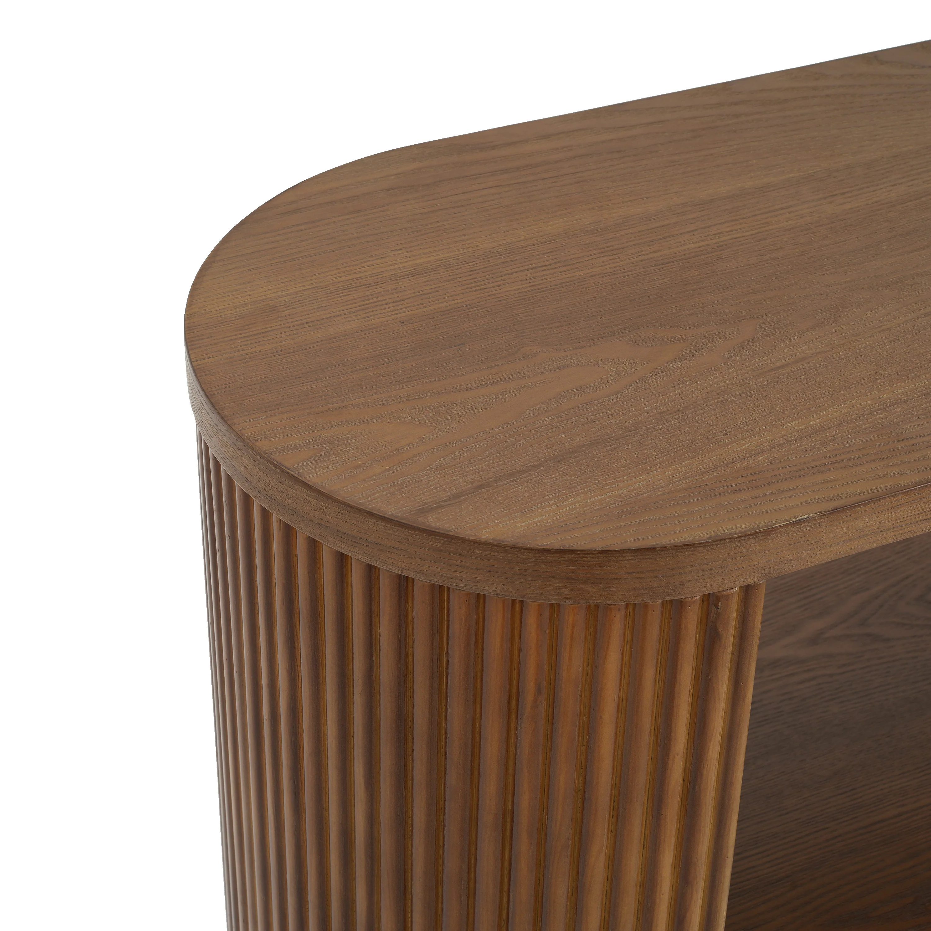 Walker Edison | Fluted Modern Entryway Console Table - Image 8