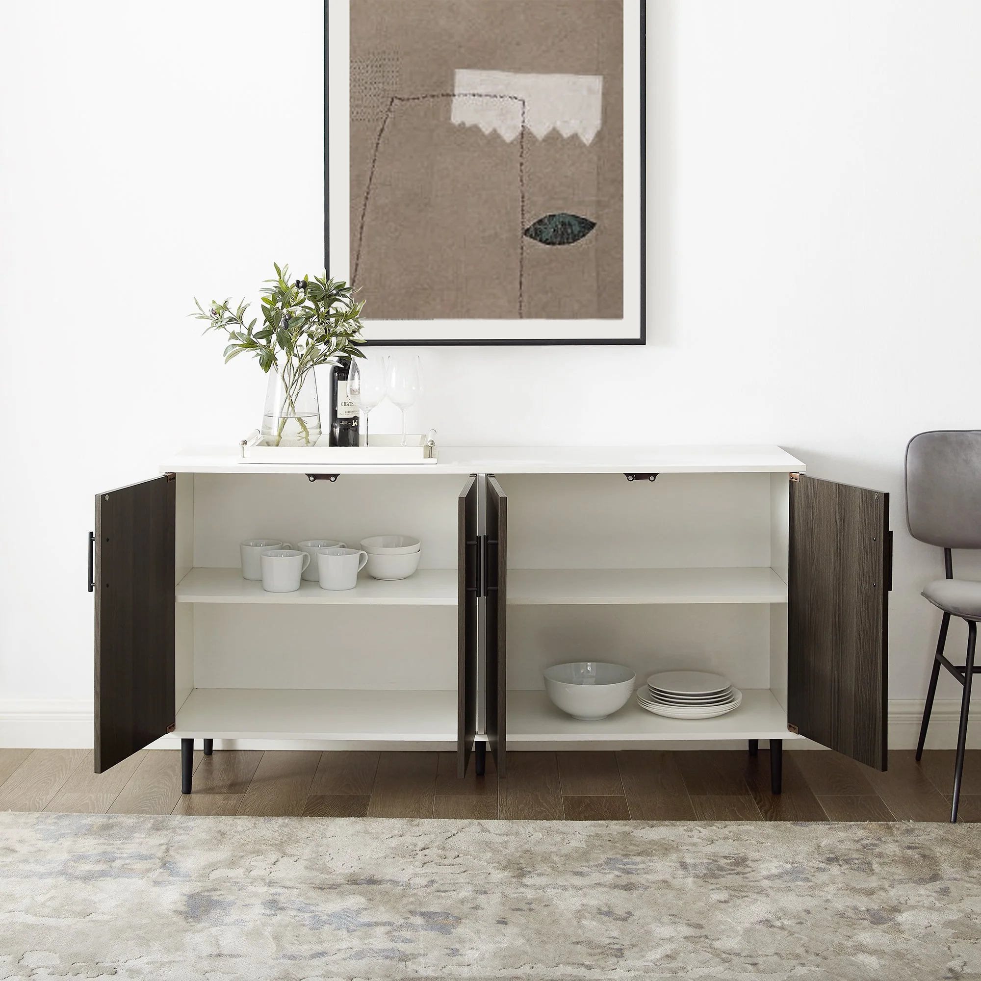 Bookmatch Hampton Buffet Sideboard / TV Stand - Image 20