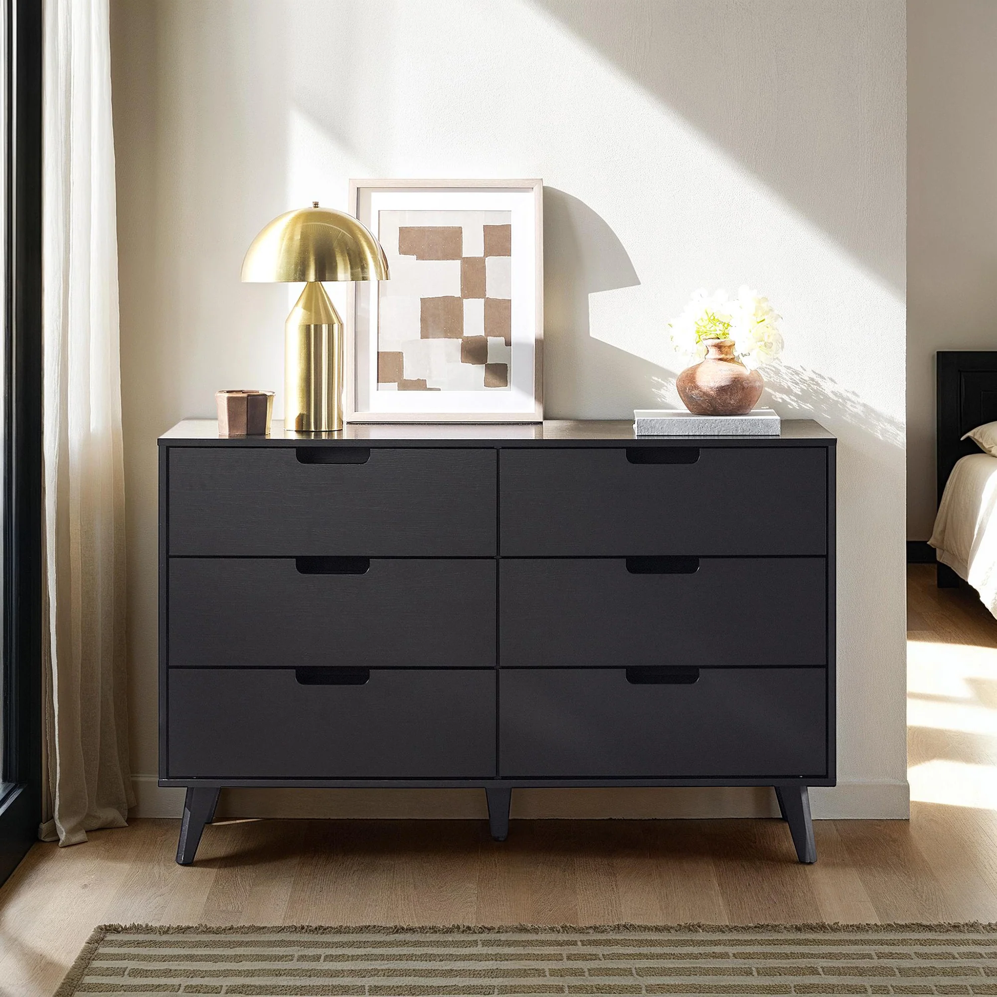 Sloane Hans Mid-Century Modern Angle-Leg Dresser - Image 8