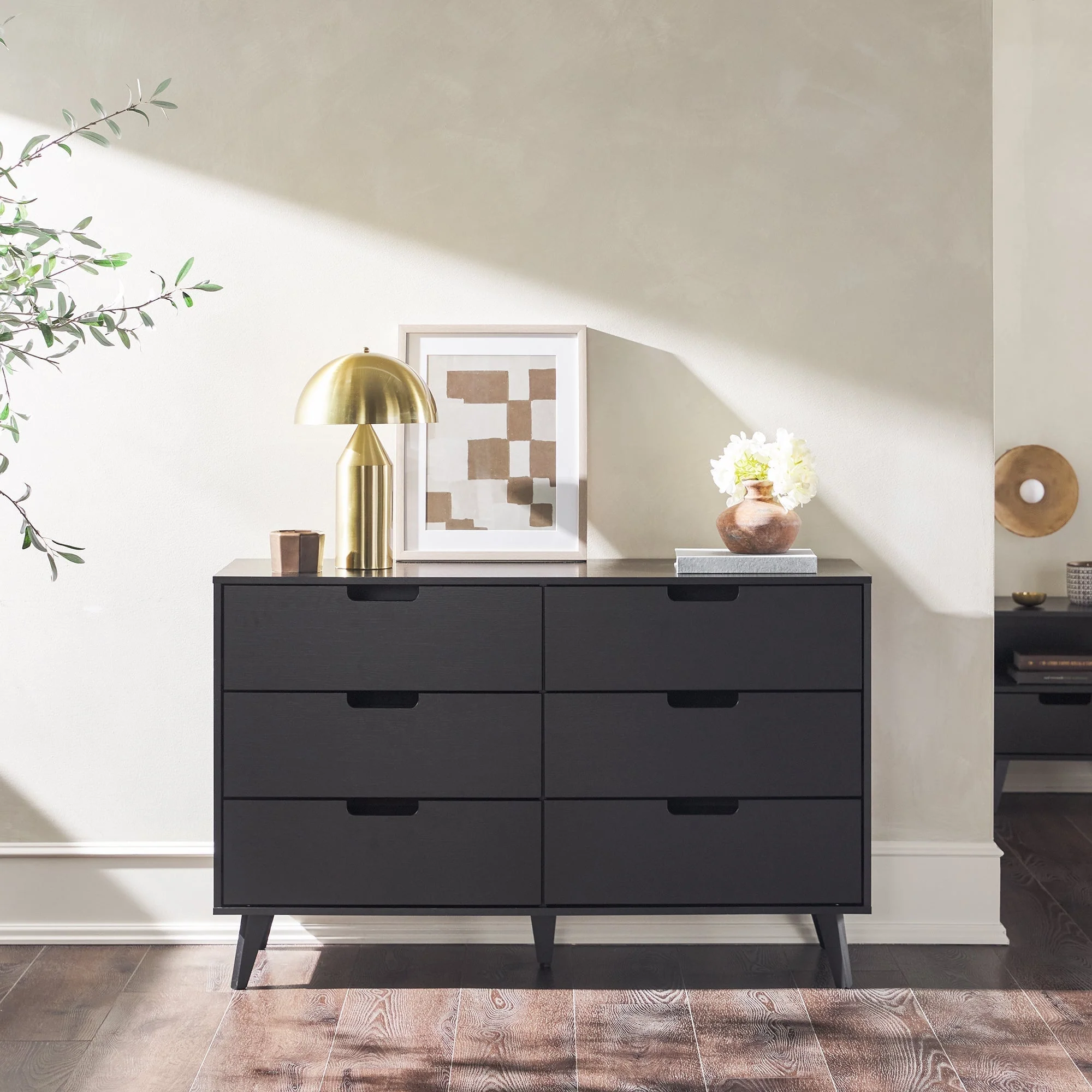 Sloane Hans Mid-Century Modern Angle-Leg Dresser - Image 9