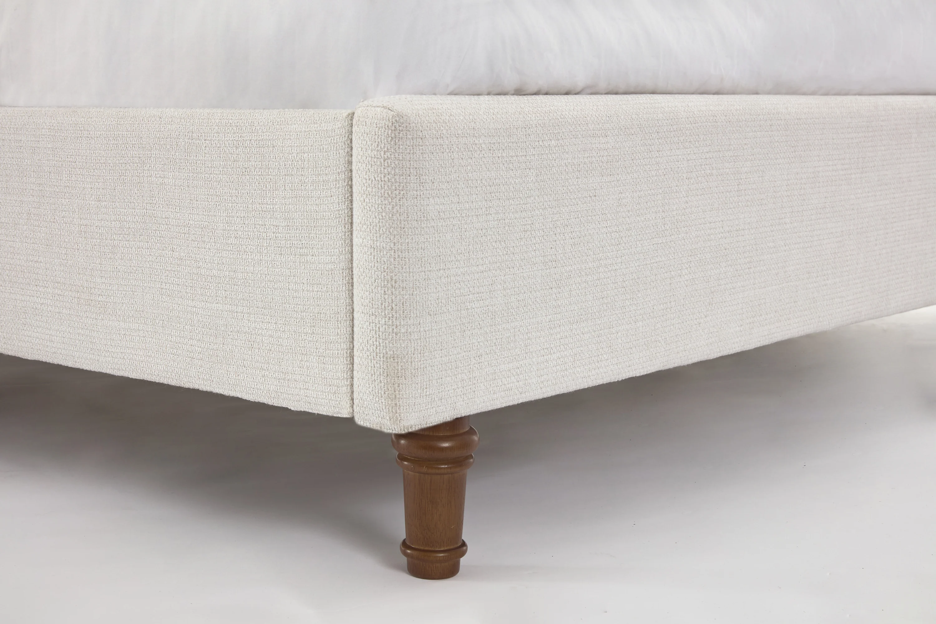 Walker Edison | Harper Tall 54" Headboard Upholstered Queen Bed - Image 17
