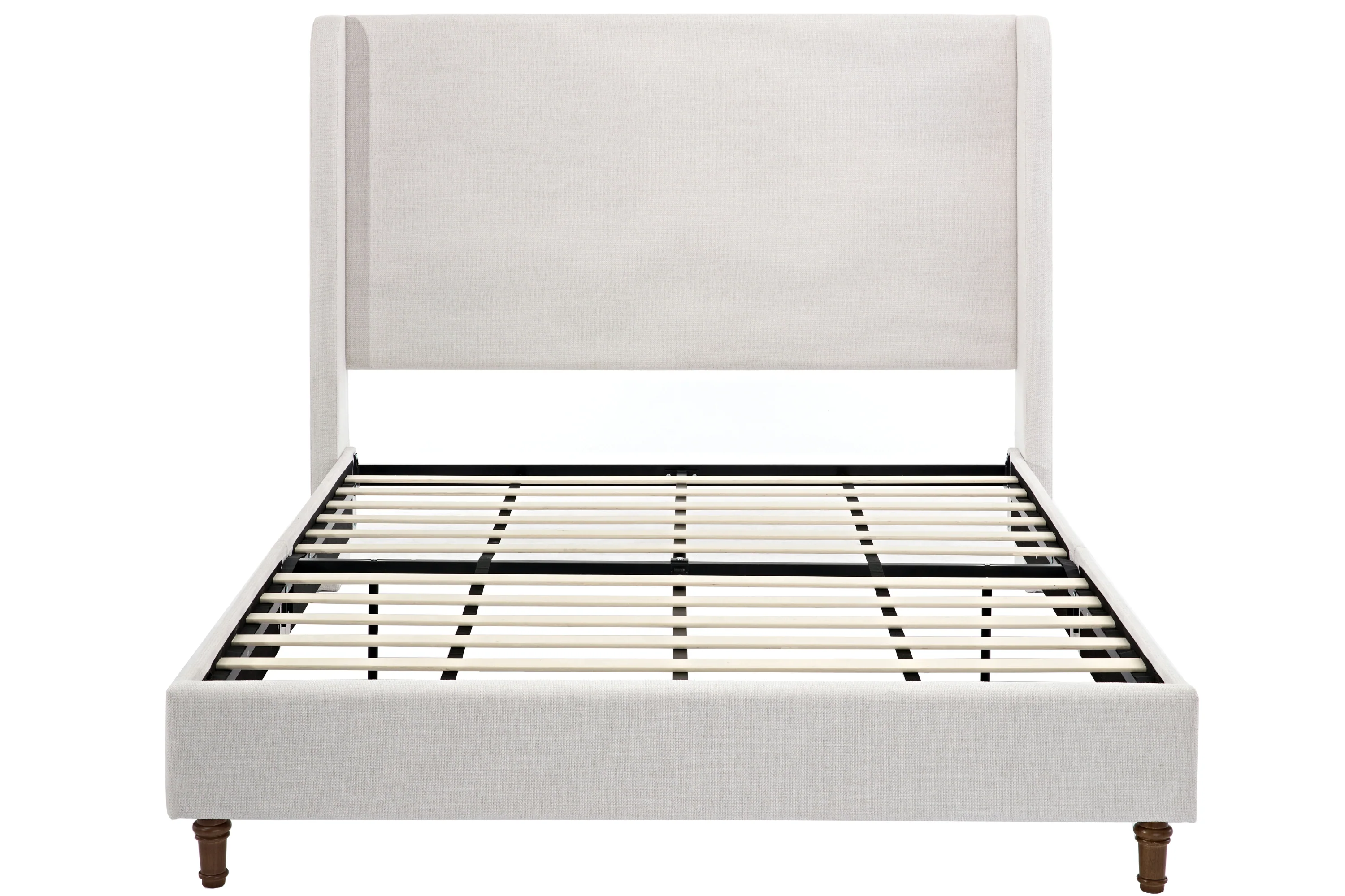 Walker Edison | Harper Tall 54" Headboard Upholstered Queen Bed - Image 18
