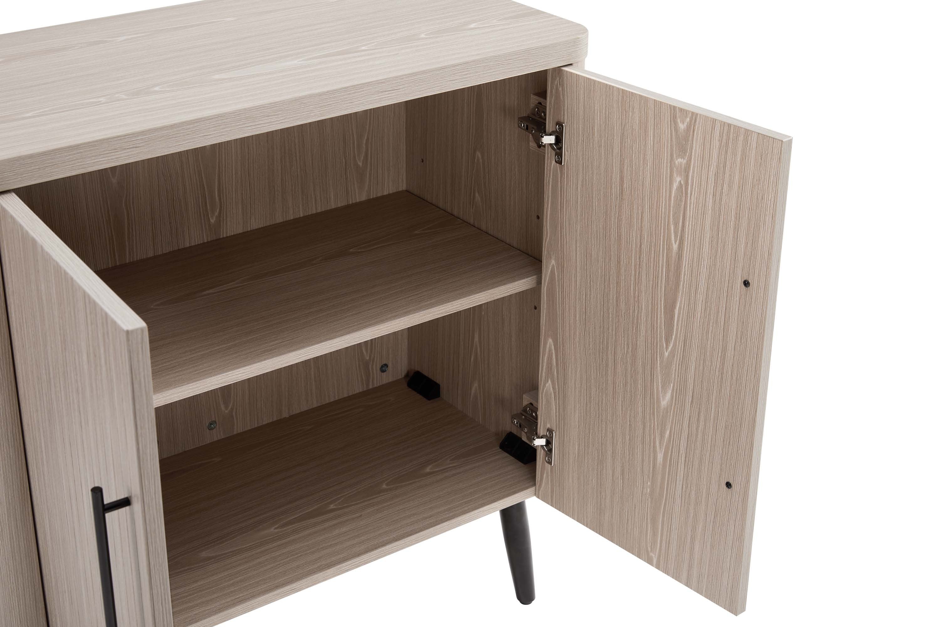 Jodie 31' Fluted Accent Storage Cabinet - Image 6