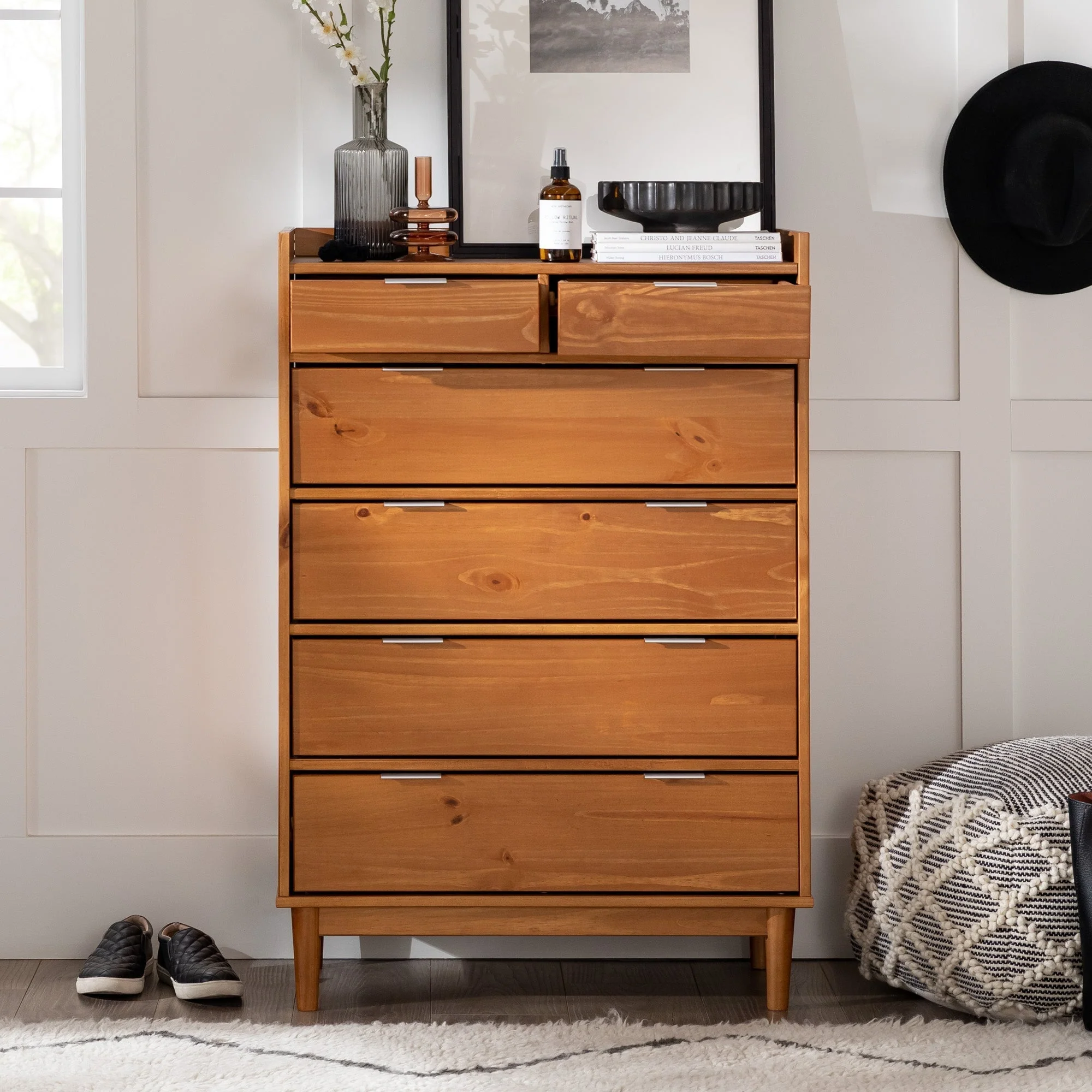 Lee Mid-Century Modern Wood Dresser - Image 13