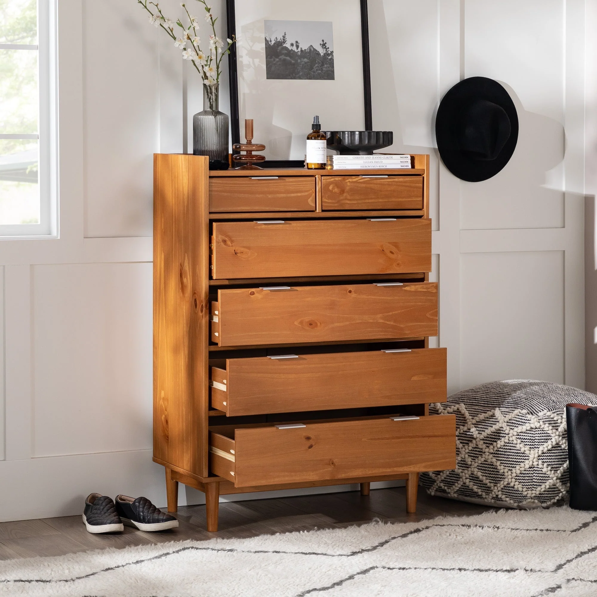 Lee Mid-Century Modern Wood Dresser - Image 15