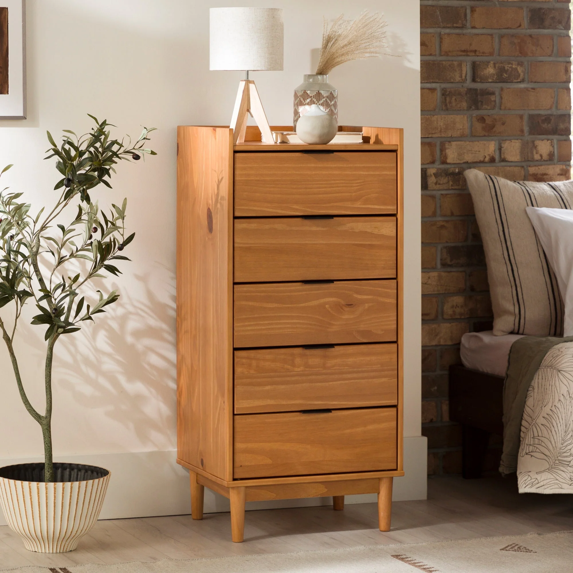 Lee Mid-Century Modern Wood Dresser - Image 17