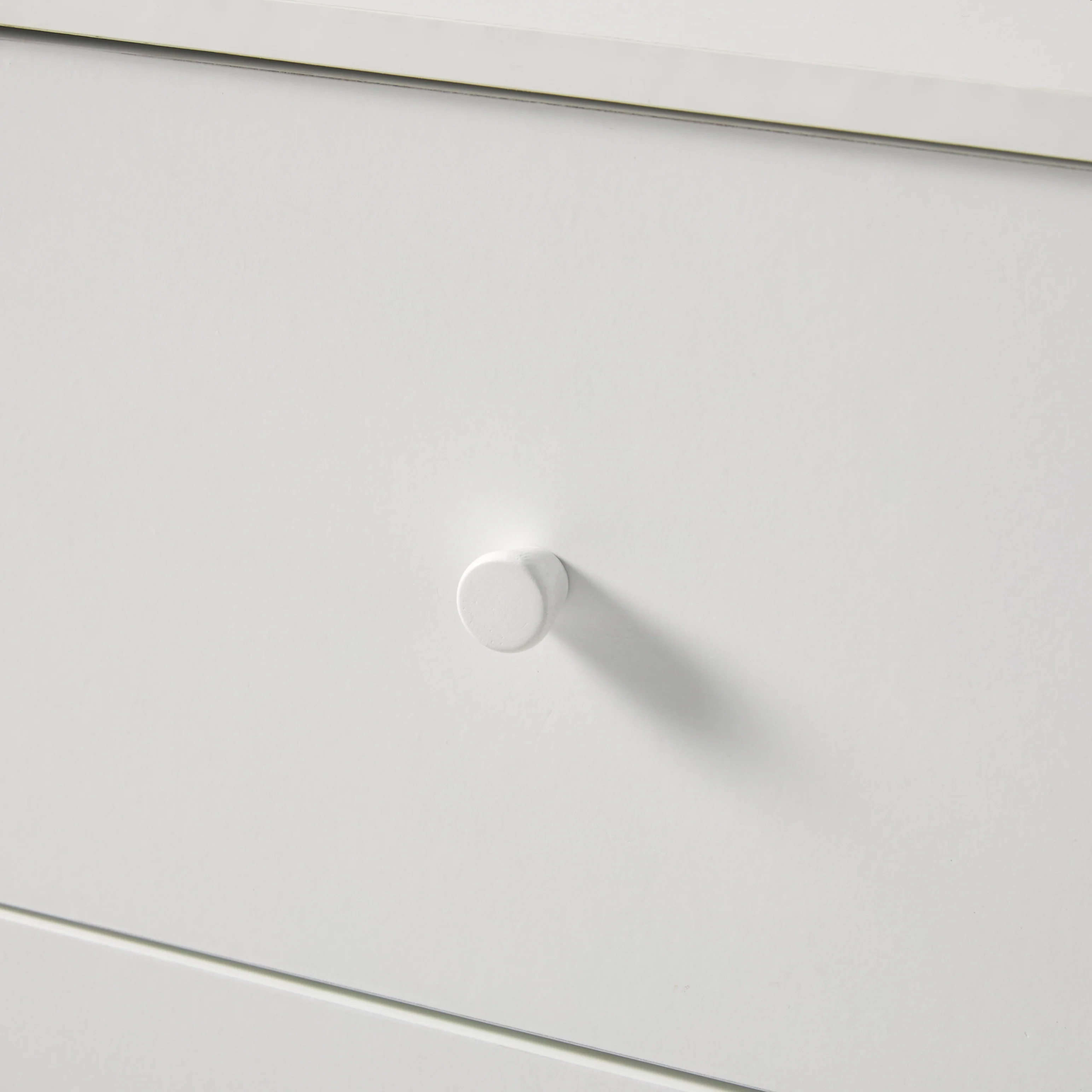 Linley Modern Curve Wood 2 Drawer Nightstand with Round Feet - Image 17