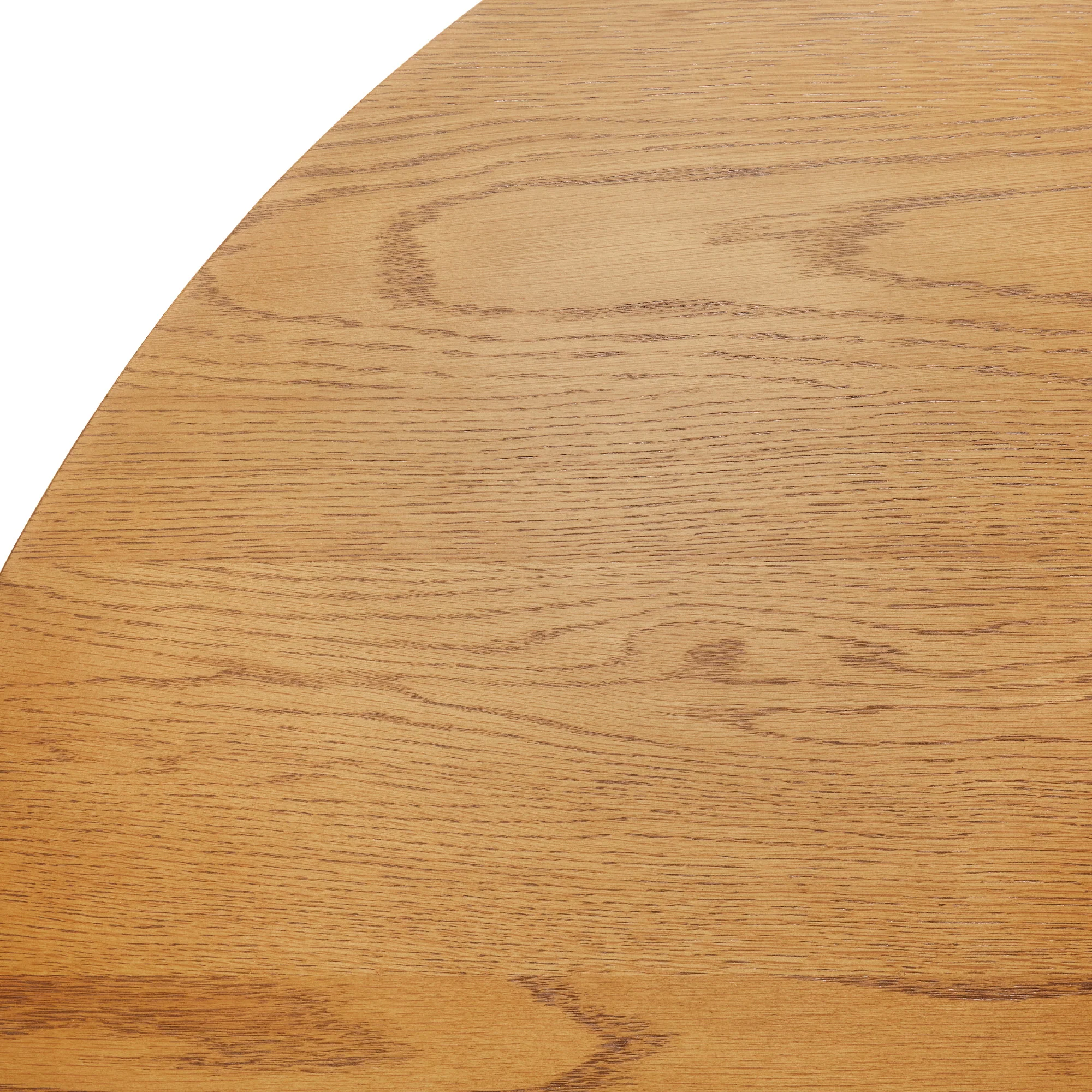 Maya Modern 47” Round Dining Table with Curve Pedestal Base, Seats 4 - Image 28