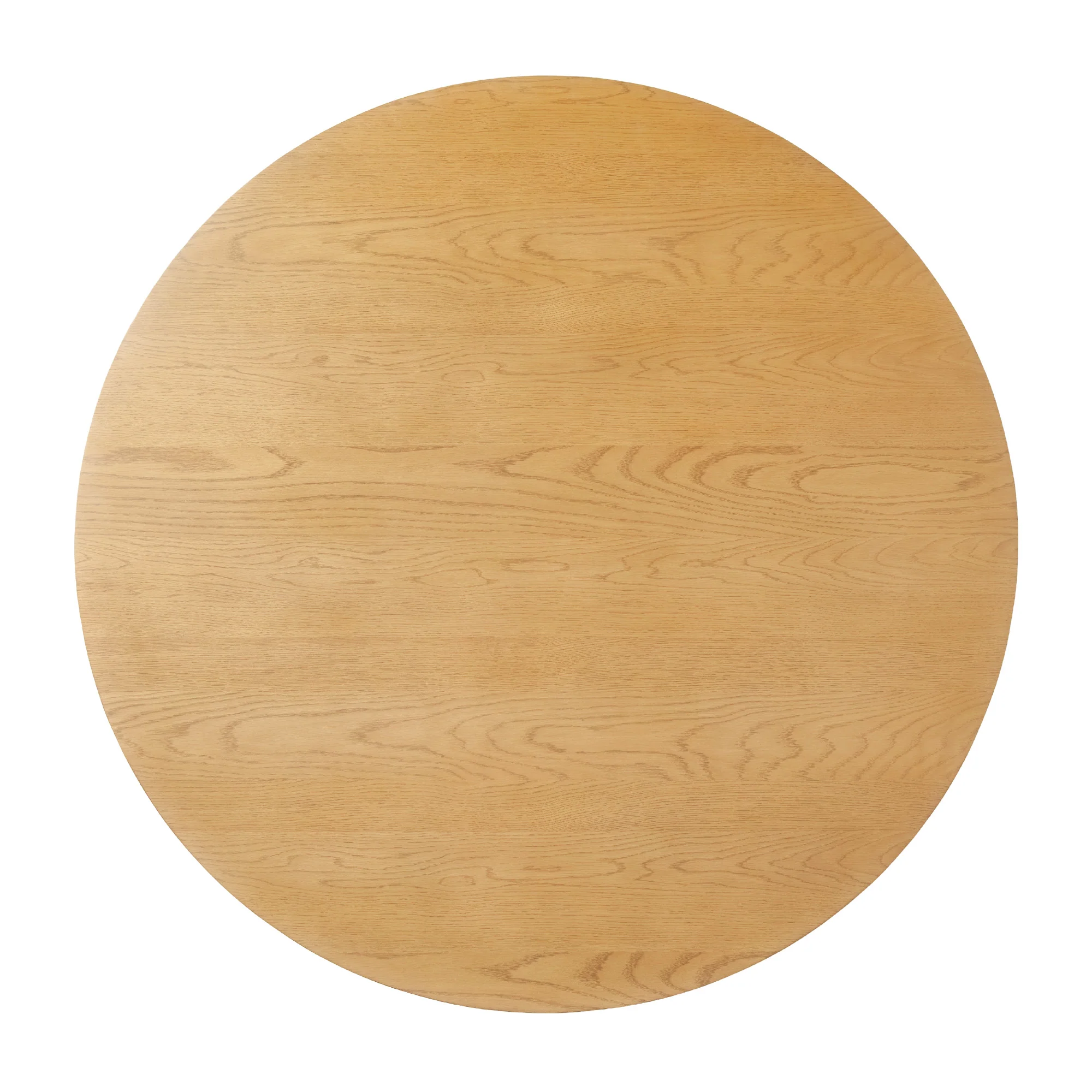 Maya Modern 47” Round Dining Table with Curve Pedestal Base, Seats 4 - Image 34