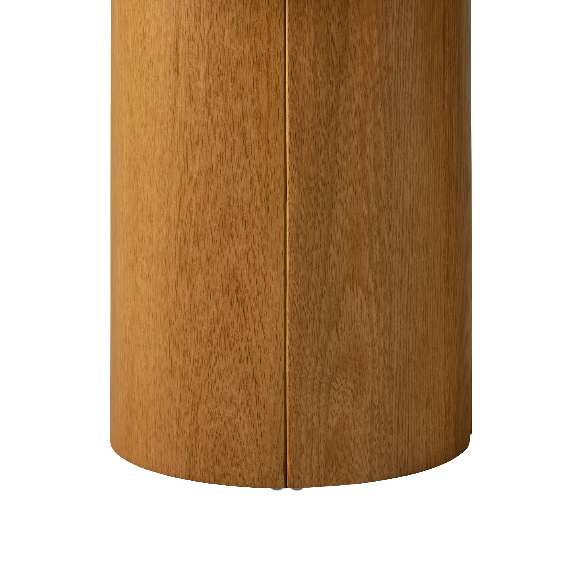 Maya Modern 70" Oval Dining Table with Round Pedestal Base, Seats 6 - Image 33