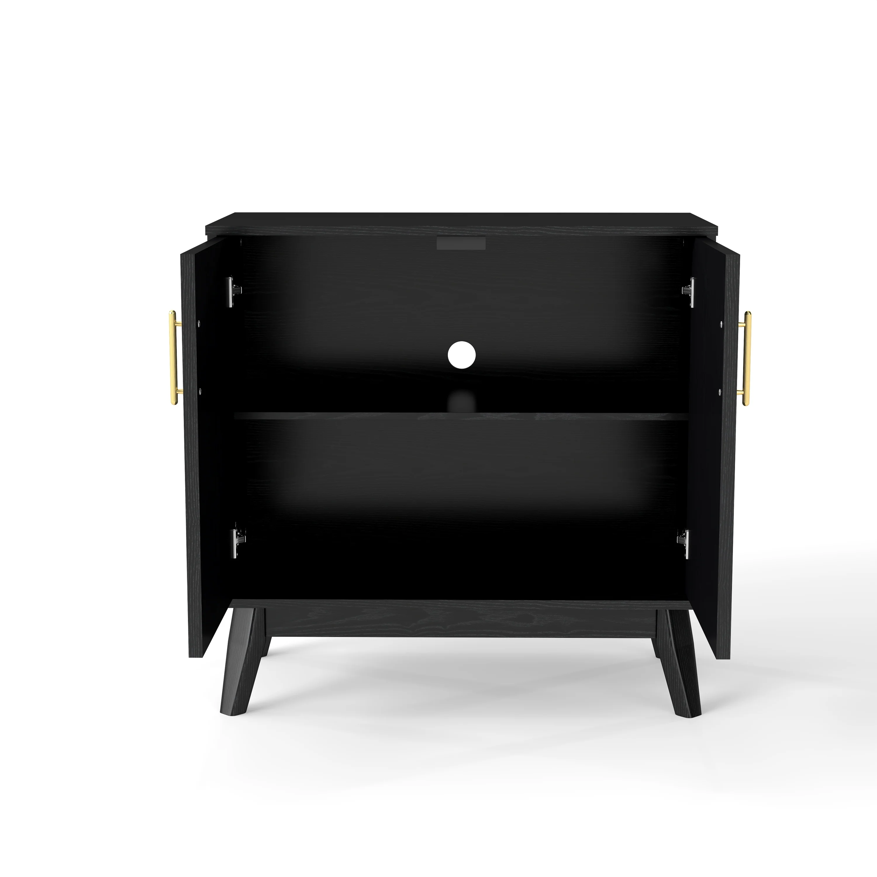 Walker Edison | Mid-Century Modern Fluted Accent Cabinet - Image 16