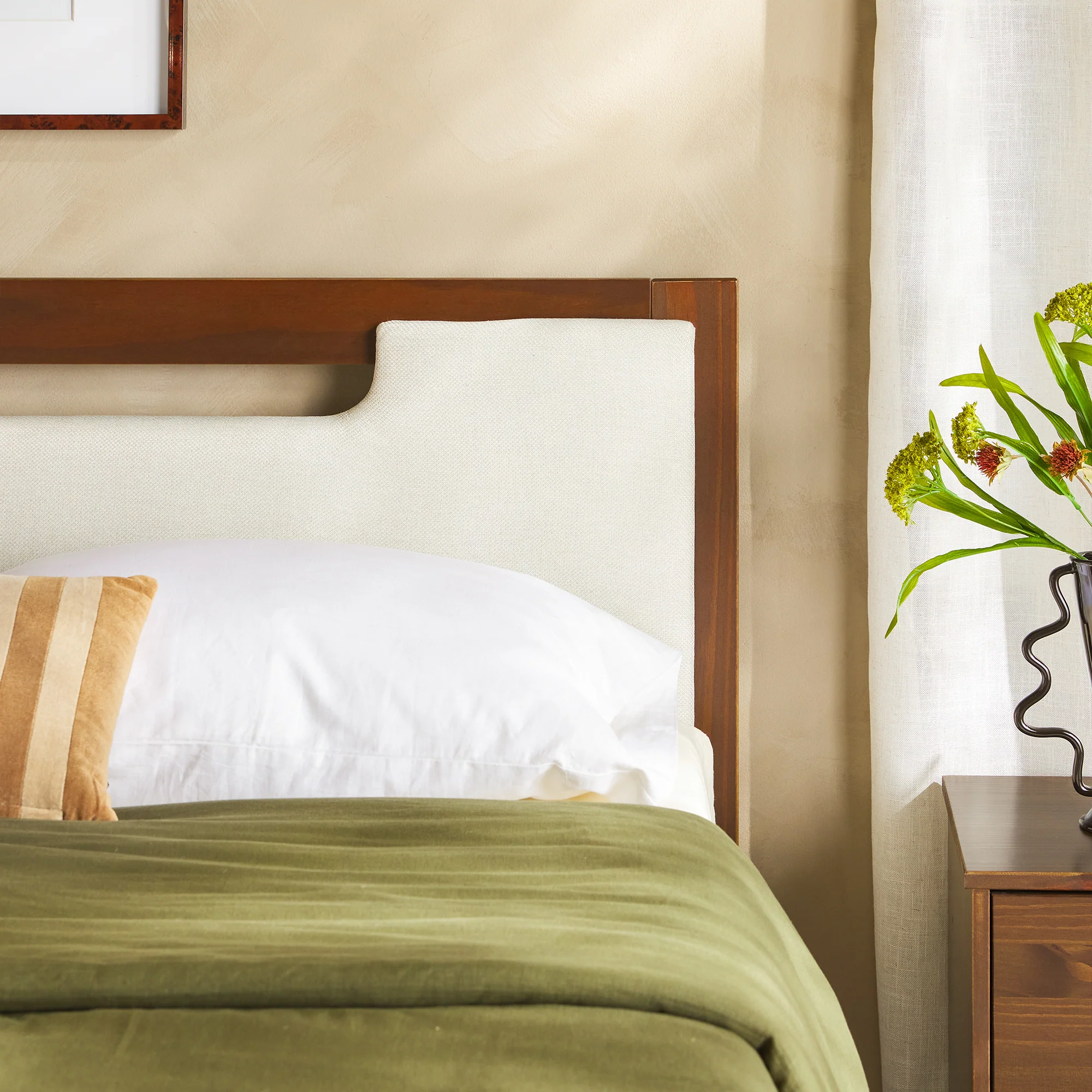 Sloane Mid-Century Modern Solid Wood Storage Bed - Image 20