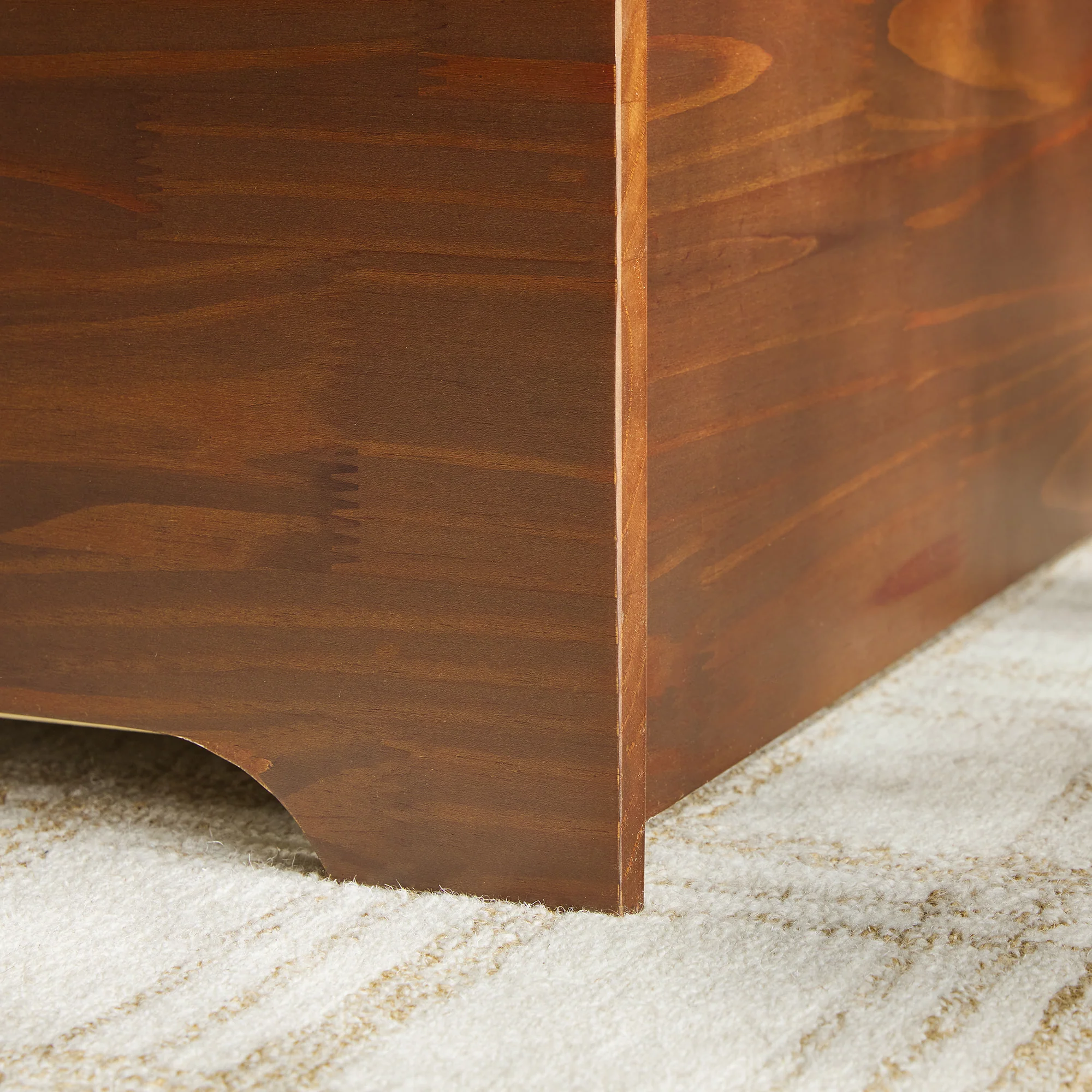 Sloane Mid-Century Modern Solid Wood Storage Bed - Image 22