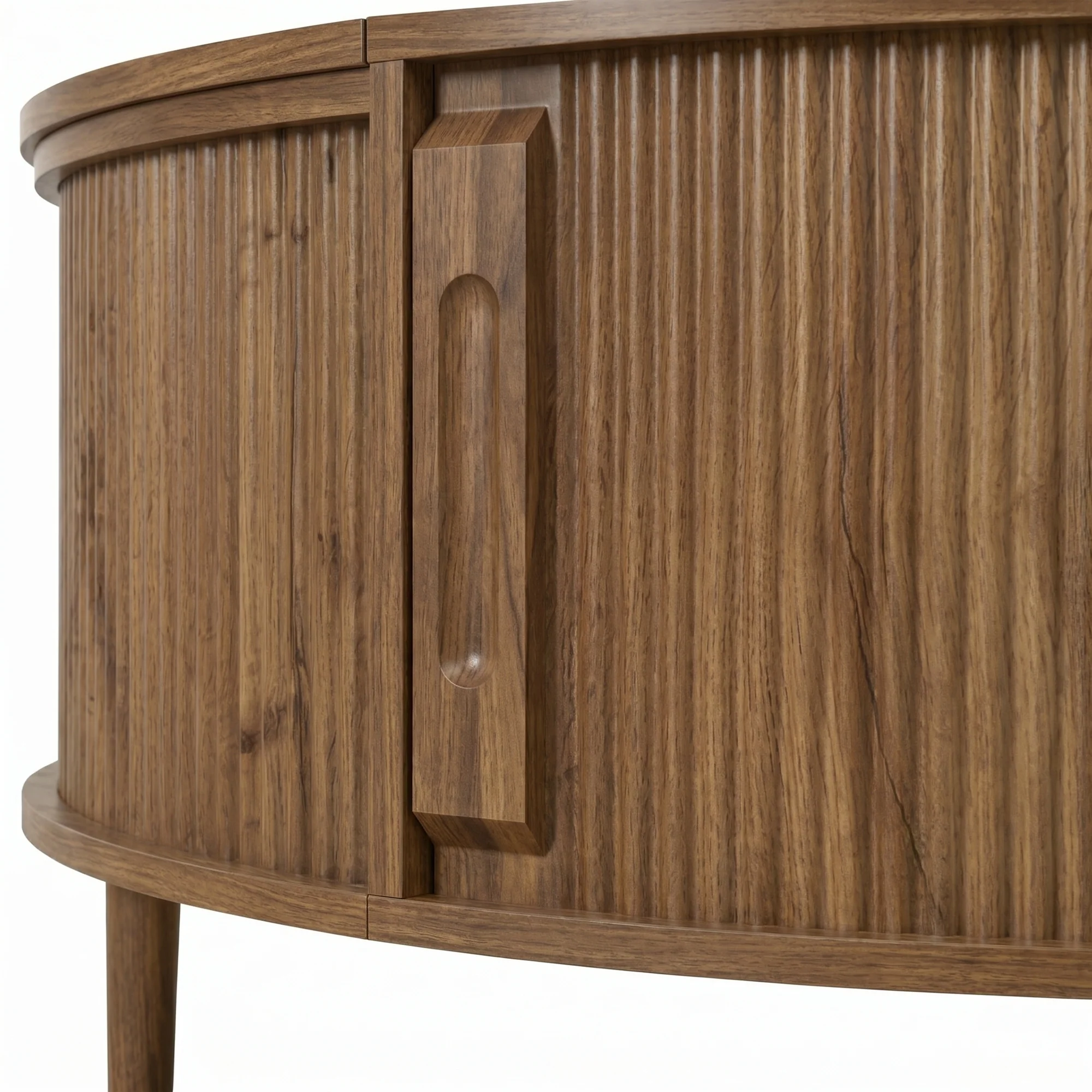 Minimalist Round Lift-Top Coffee Table with Hidden Storage - Image 15