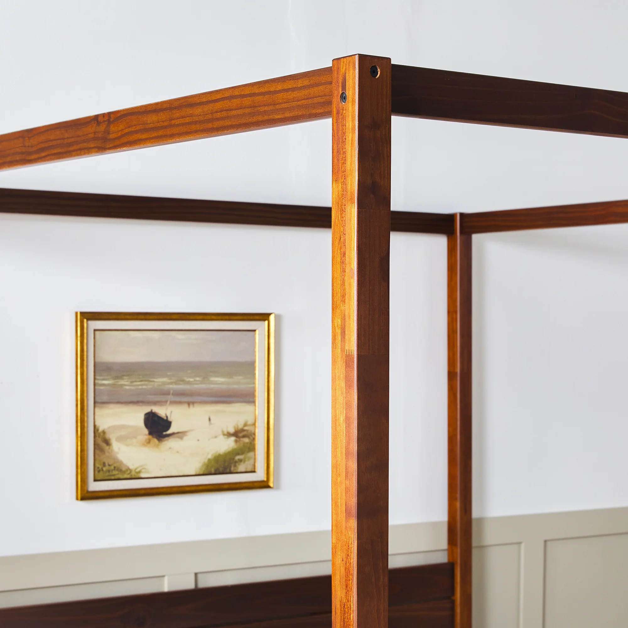 Isla Solid Wood Canopy Bedframe Collection - Image 26