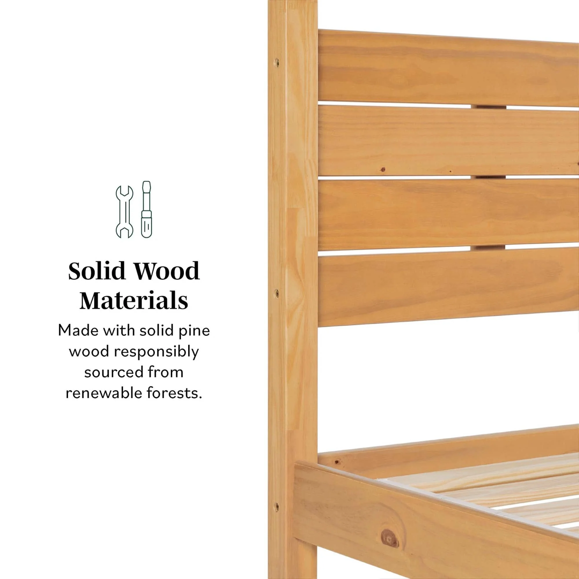Isla Solid Wood Canopy Bedframe Collection - Image 9