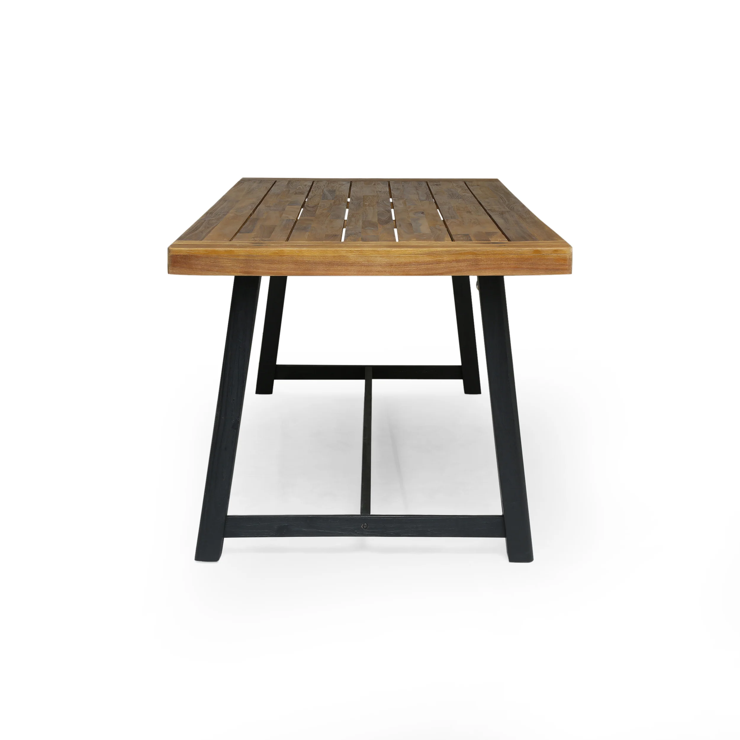 Walker Edison | Modern 7 Pieces Outdoor Patio Dining Set - Image 16