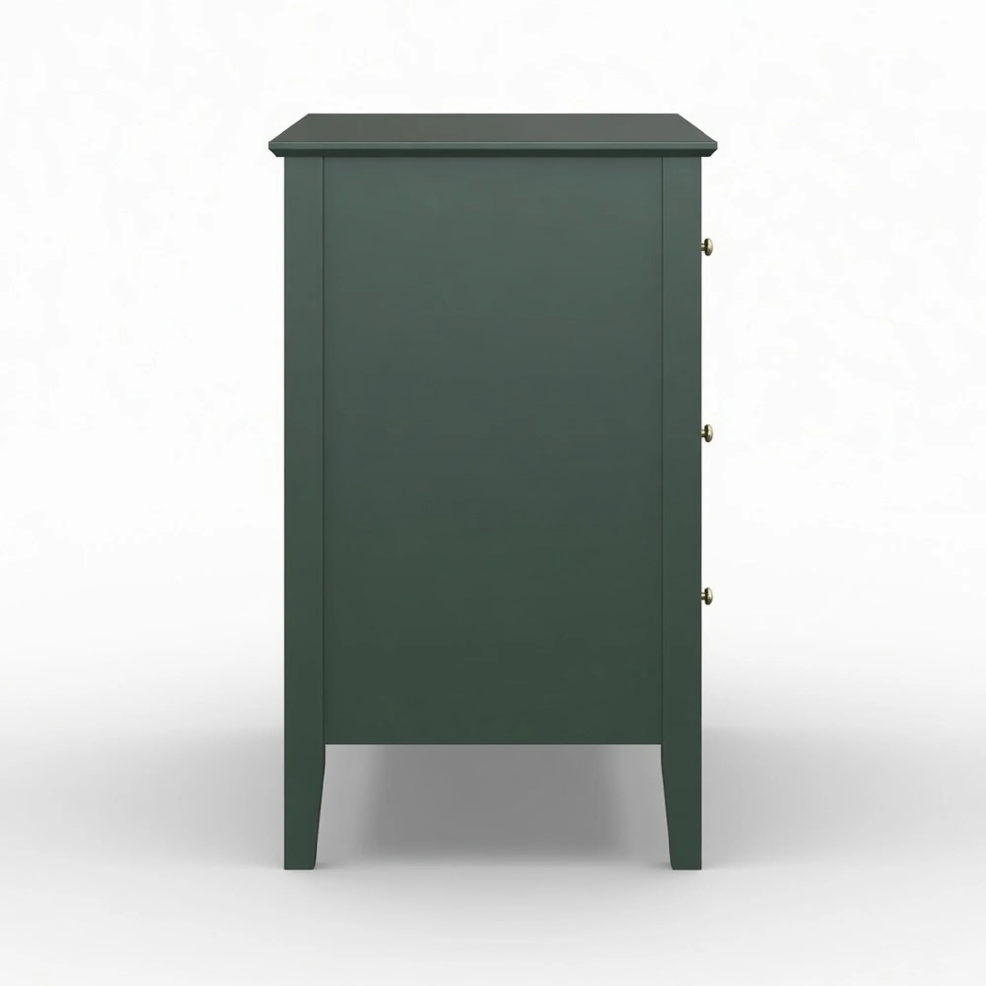 Modern Fluted 3-Drawer 32" Wide Nightstand & Side Table for Storage - Image 21