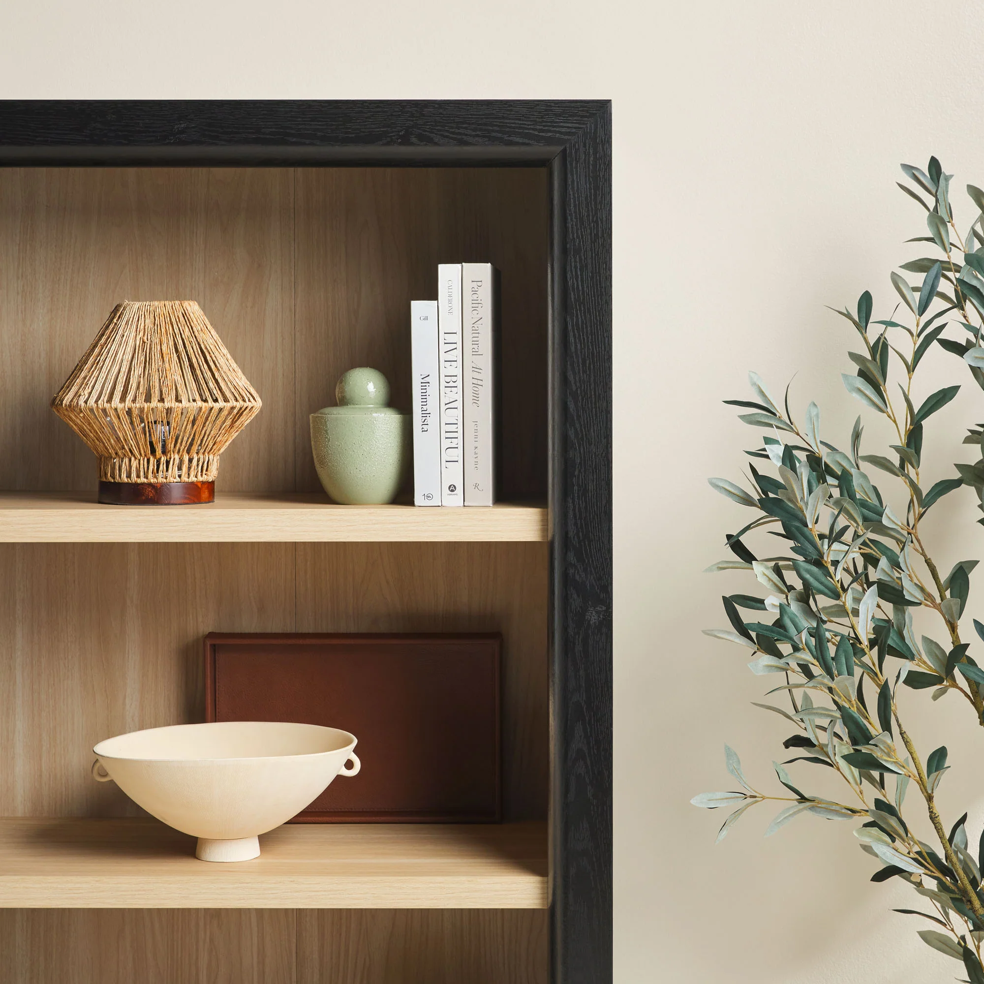 Amira Modern Wood Open Bookshelf - Image 17