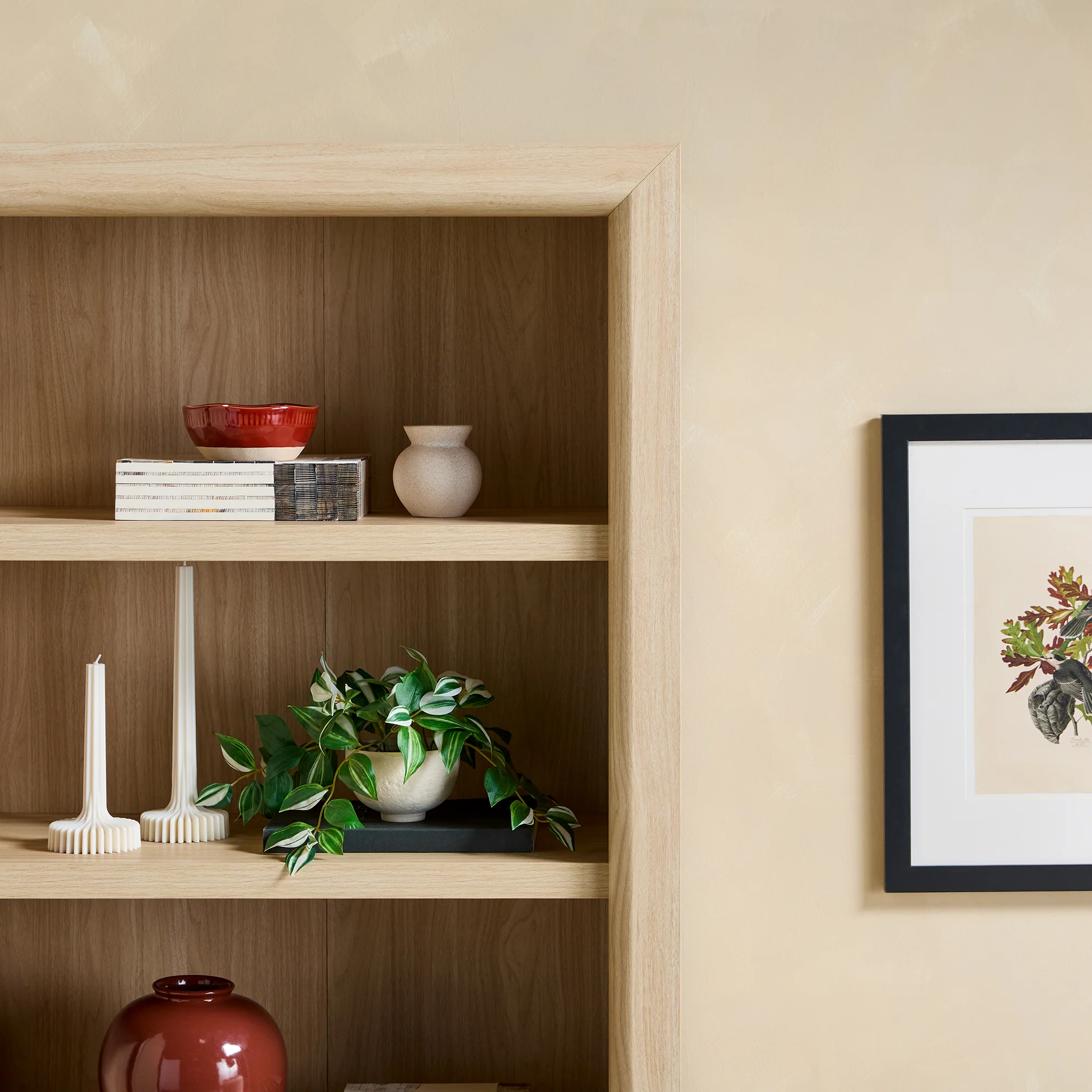 Amira Modern Wood Bookshelf with Storage Cabinet - Image 19