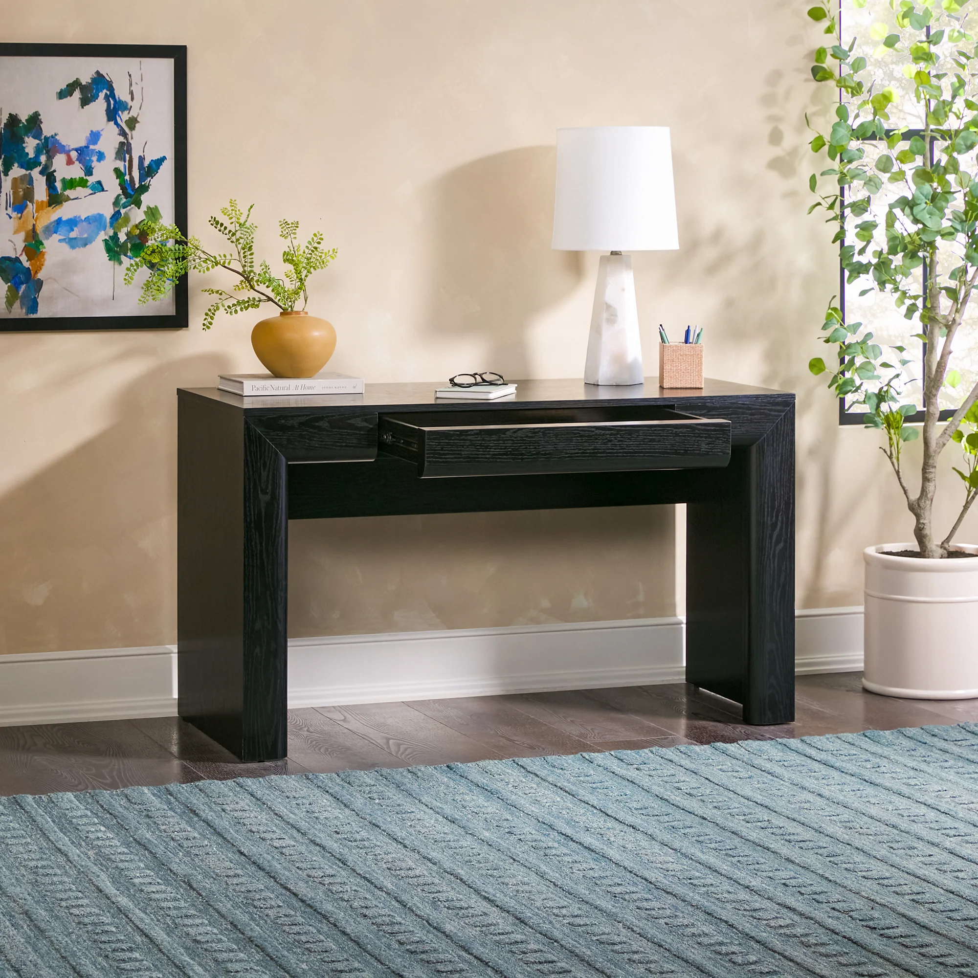 Amira Modern Curve Writing Desk - Image 16