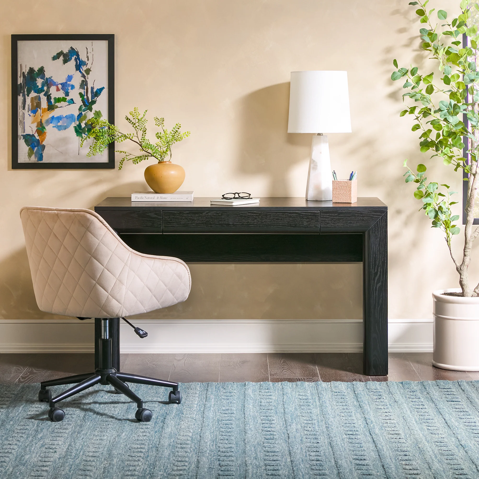 Amira Modern Curve Writing Desk - Image 17
