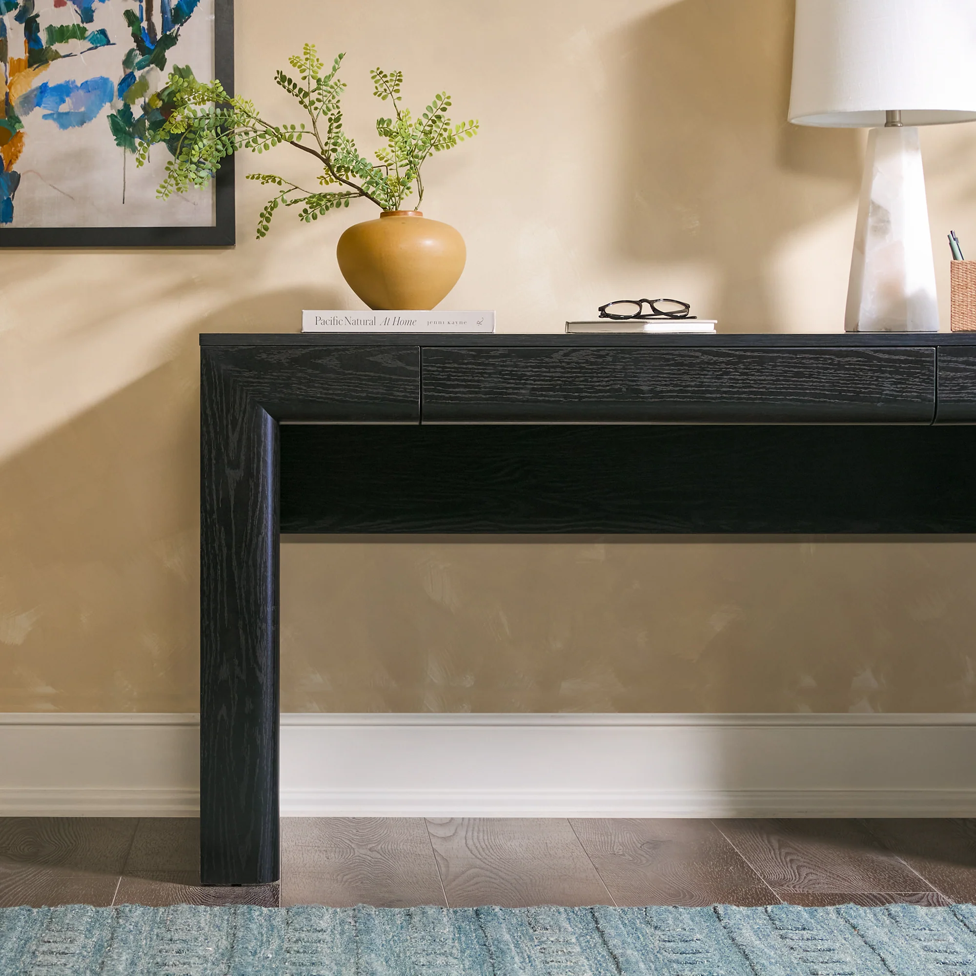 Amira Modern Curve Writing Desk - Image 20