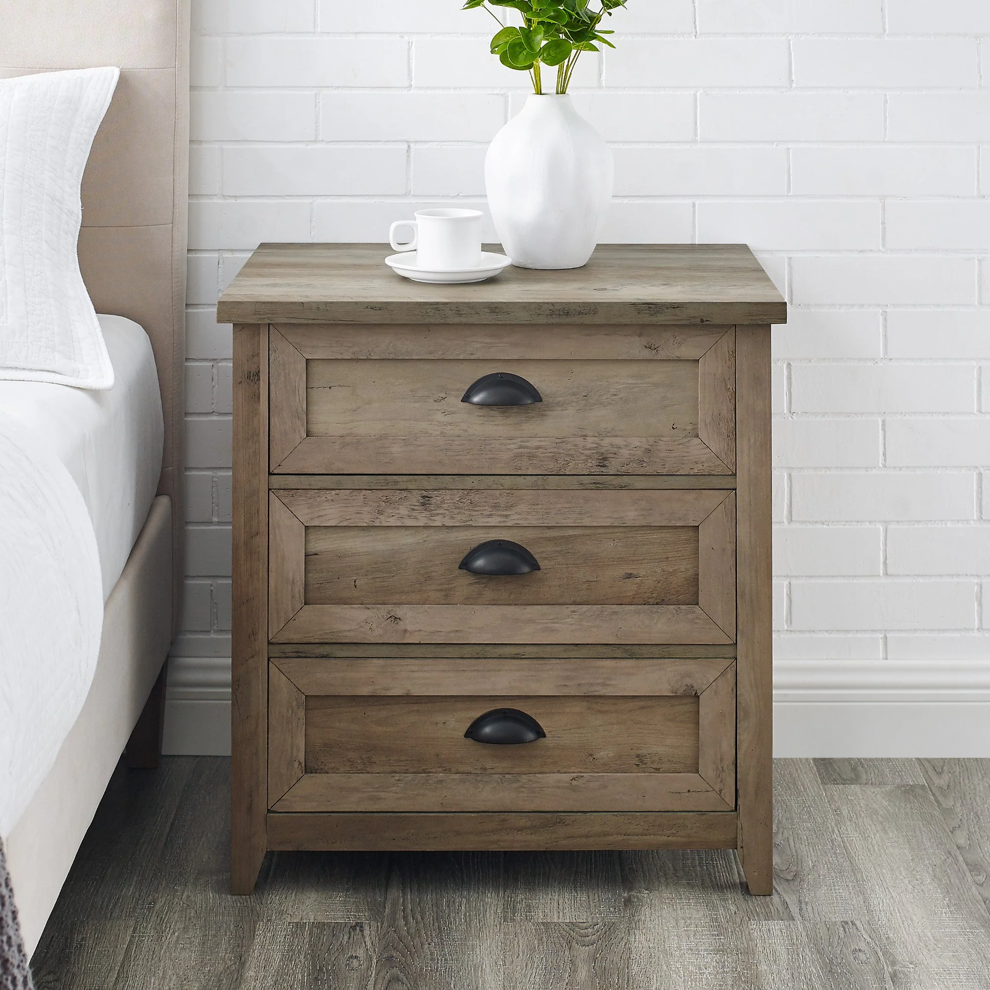 Odette Transitional Farmhouse Nightstand - Image 4