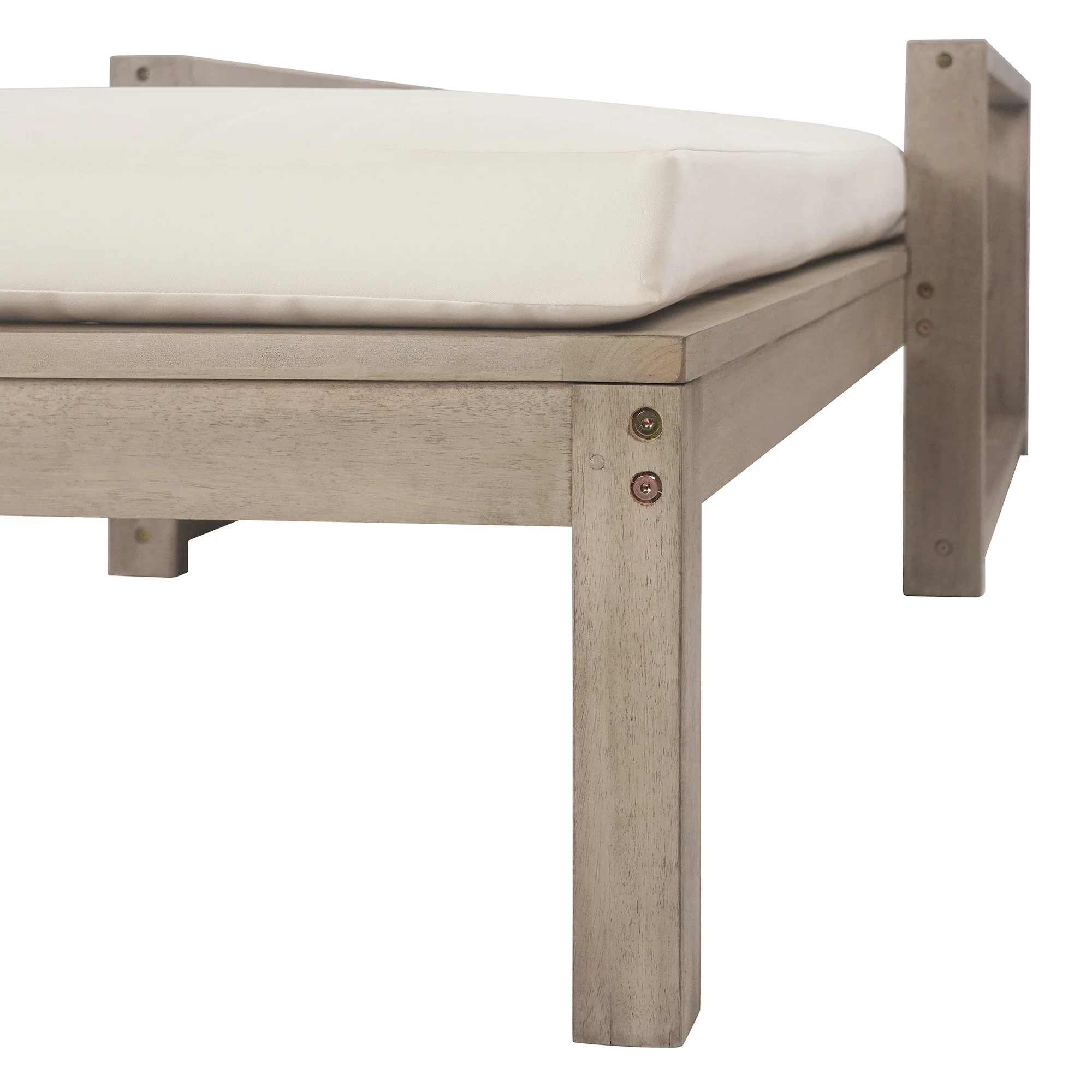 Outdoor Lounge Chair with Cushion & Adjustable Backrest - Image 9