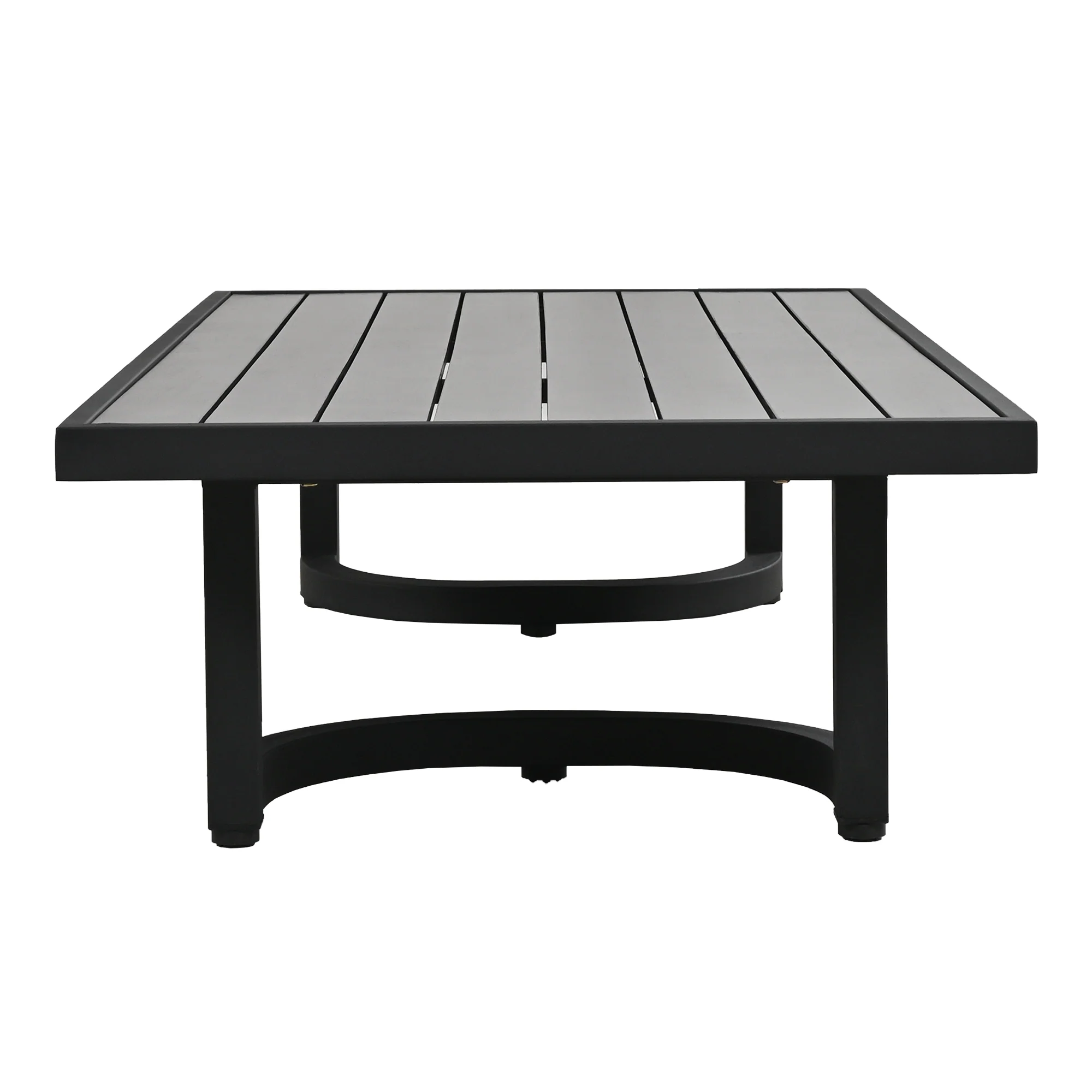 Walker Edison | Outdoor Patio Steel 4 Piece Sofa Set - Image 17