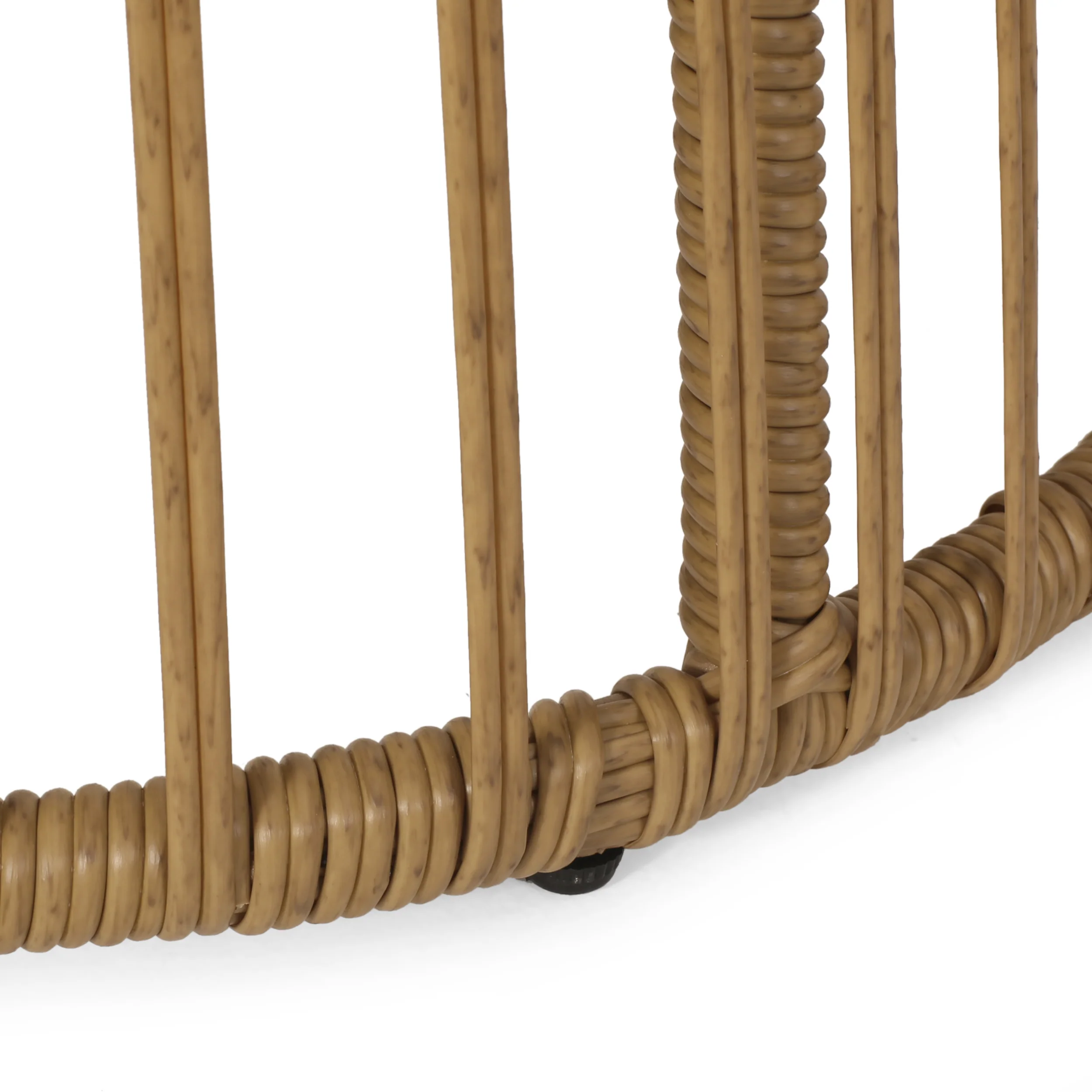 Walker Edison | Outdoor Rattan Side Table - Image 10