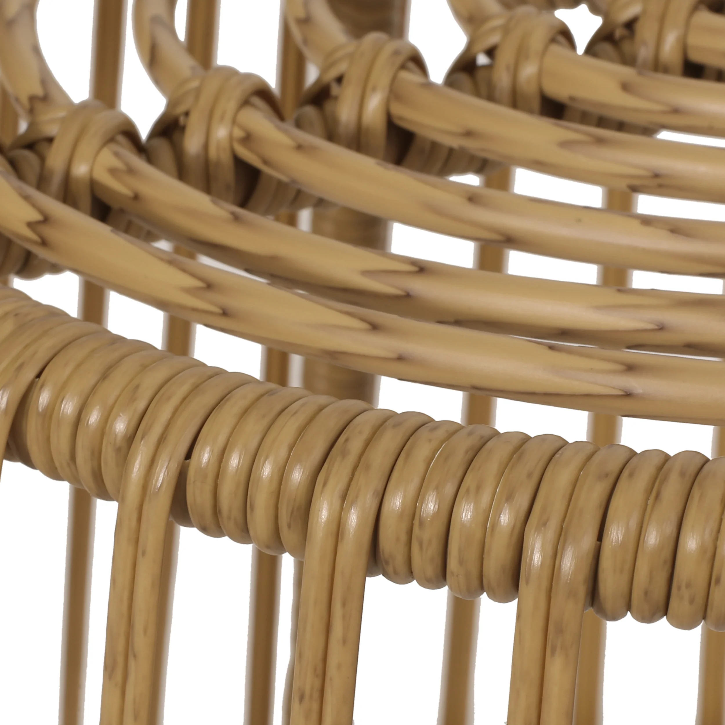 Walker Edison | Outdoor Rattan Side Table - Image 9